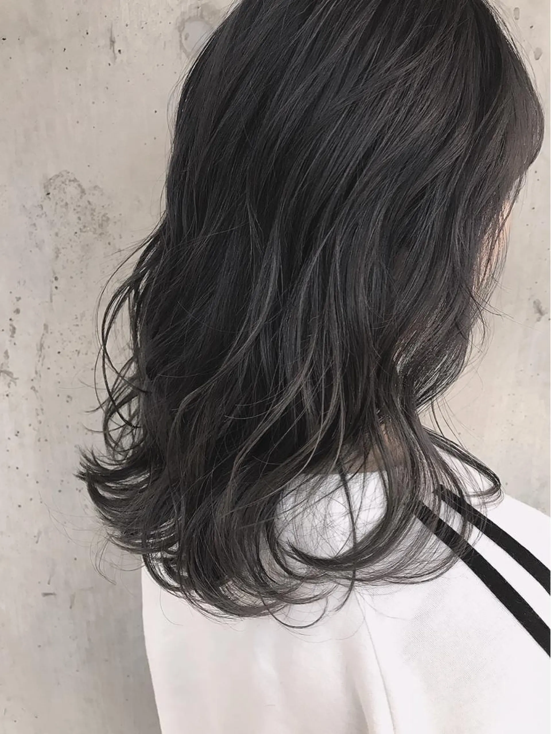 ミディアム カラー パーマ ヘアアレンジ ナツメダ ダイキのヘアスタイル