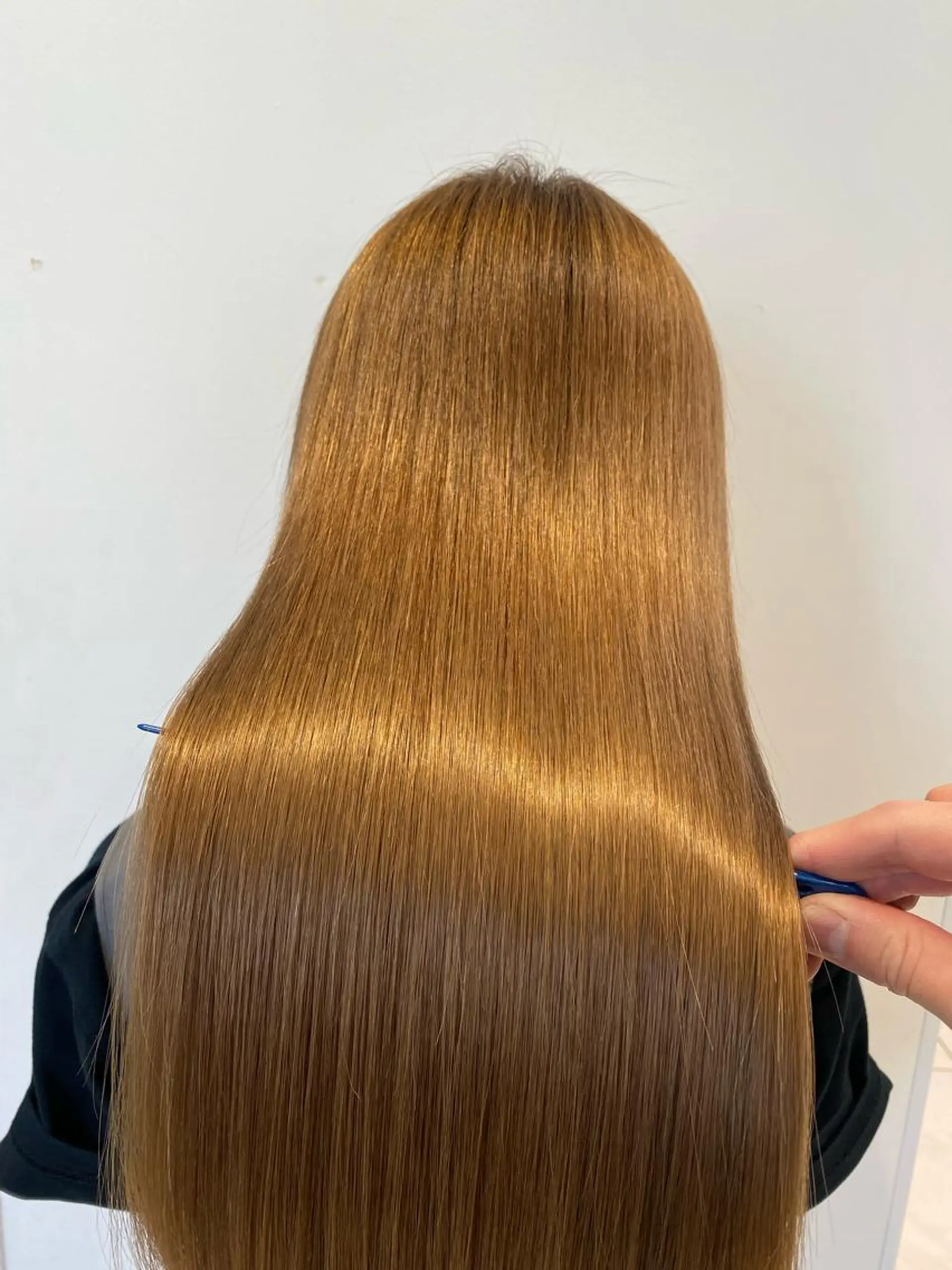 ロング 縮毛矯正 美髪縮毛矯正 穴見太伍のヘアスタイル