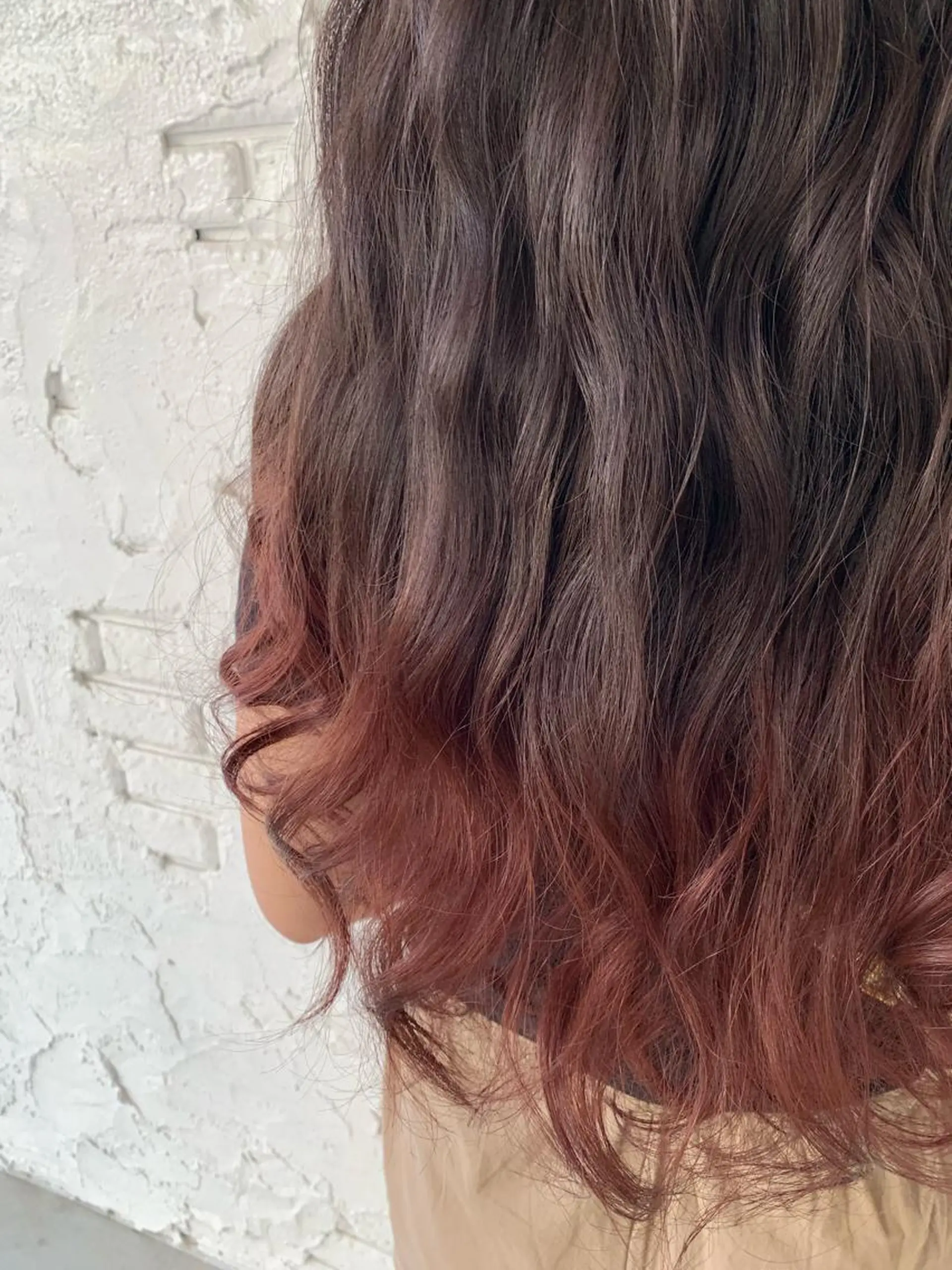 ロング カラー グラデーションカラー 【髪質改善】 夏目結以のヘアスタイル