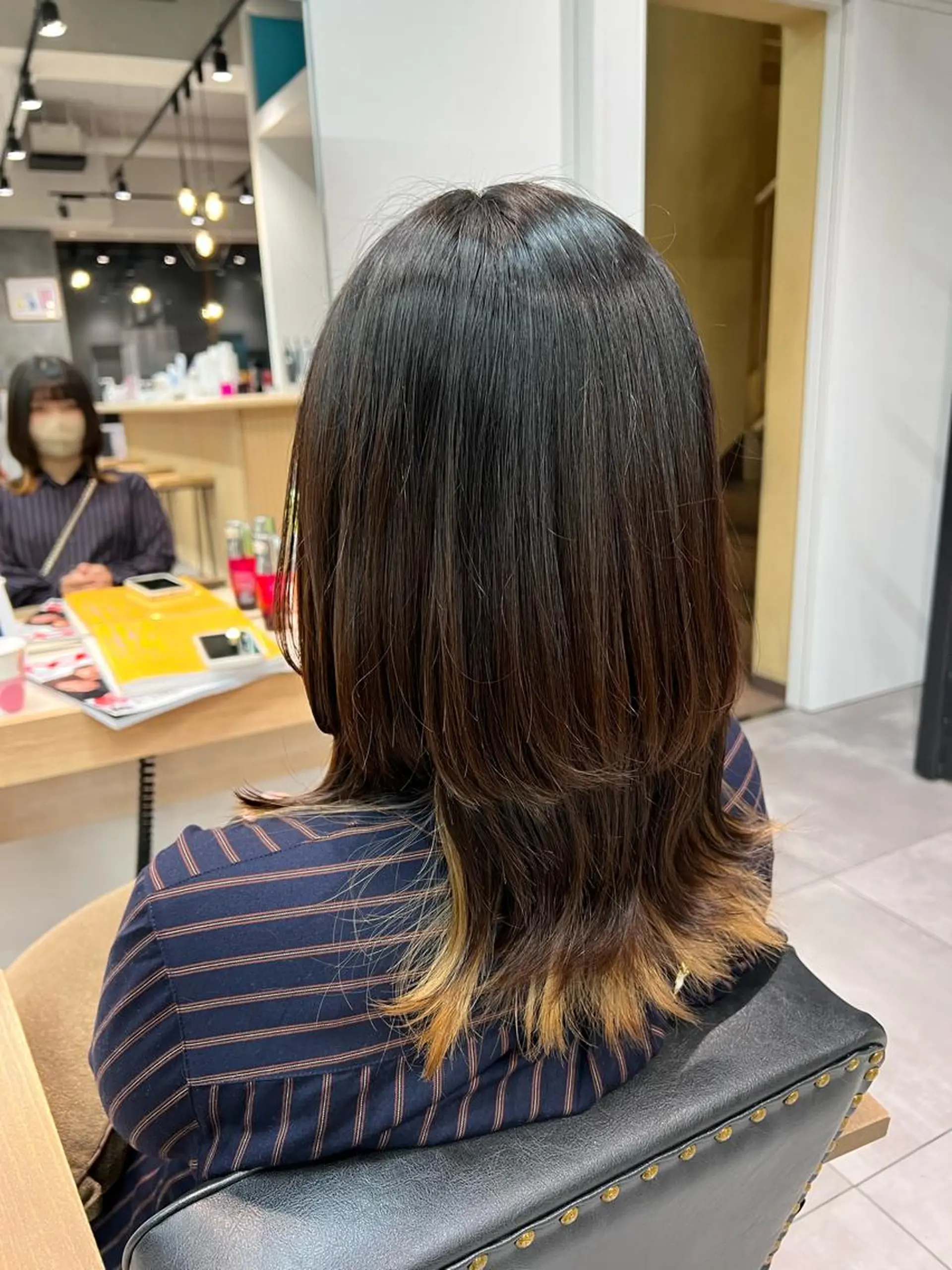 ロング 🌞レイヤー×カラー 前川那津美🌞のヘアスタイル