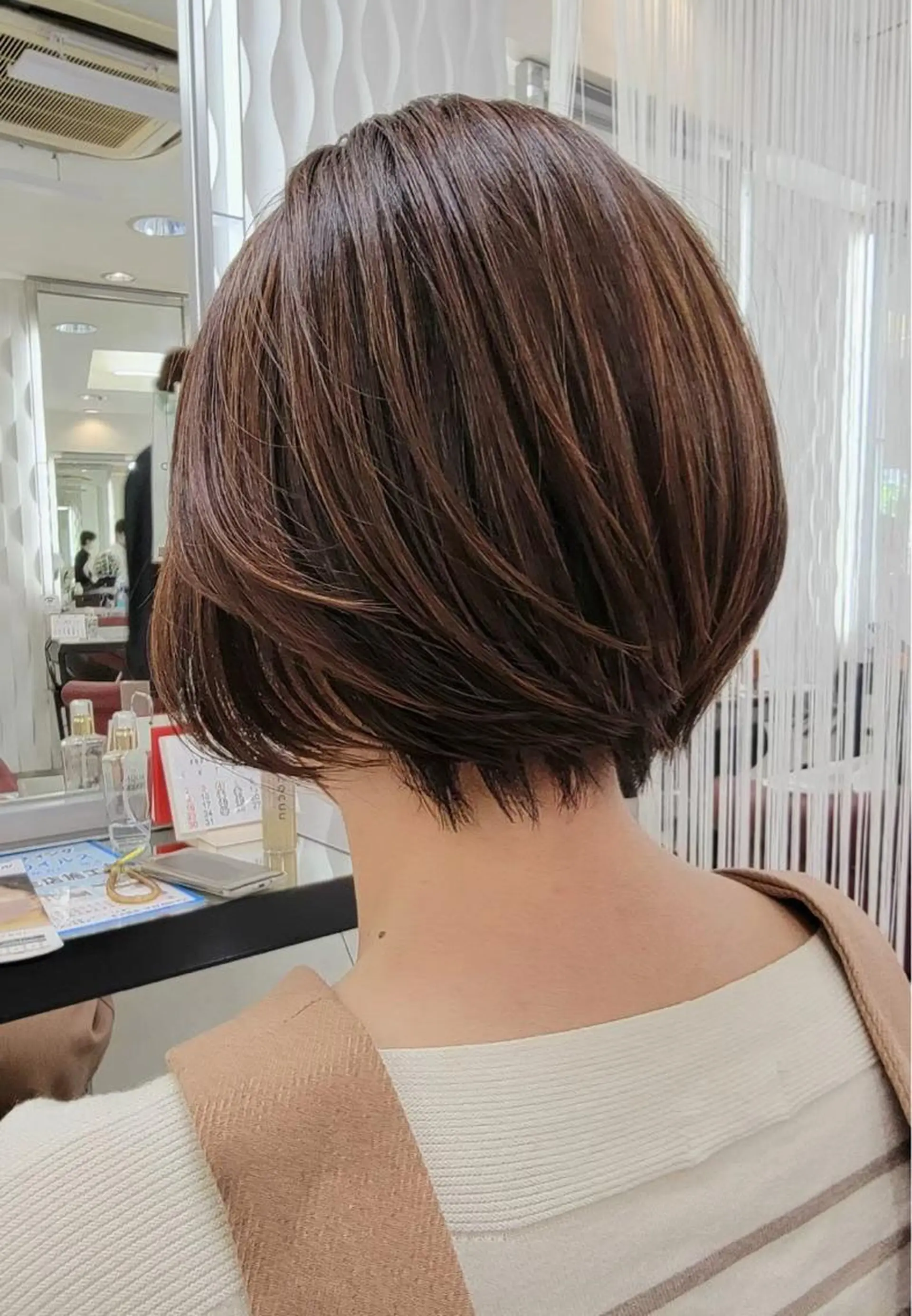 ショート 髪質改善/レイヤー/ 小顔/デザインのヘアスタイル