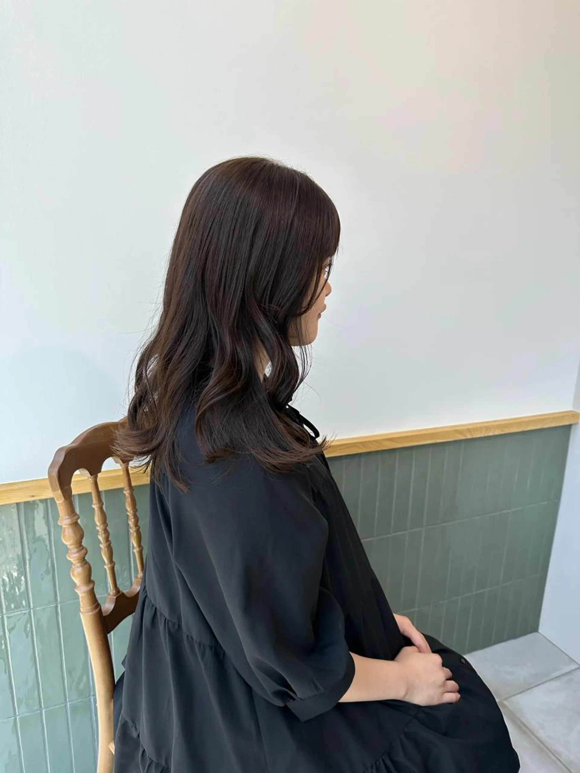 セミロング カラー キッズ オトナヘア🌸 harukaのヘアスタイル