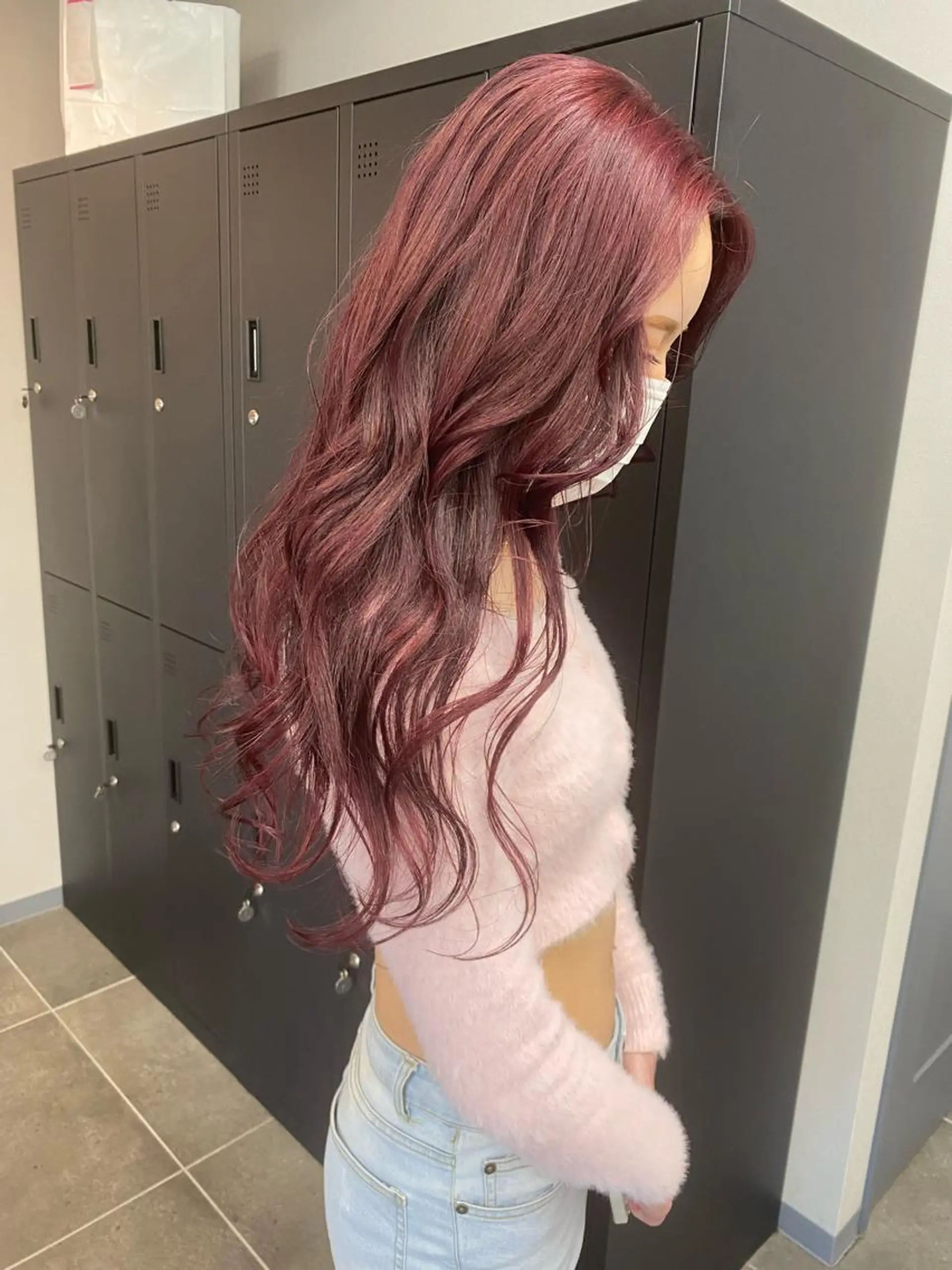 ロング ヘアカラー maco 艶感ハイトーン🦋のヘアスタイル