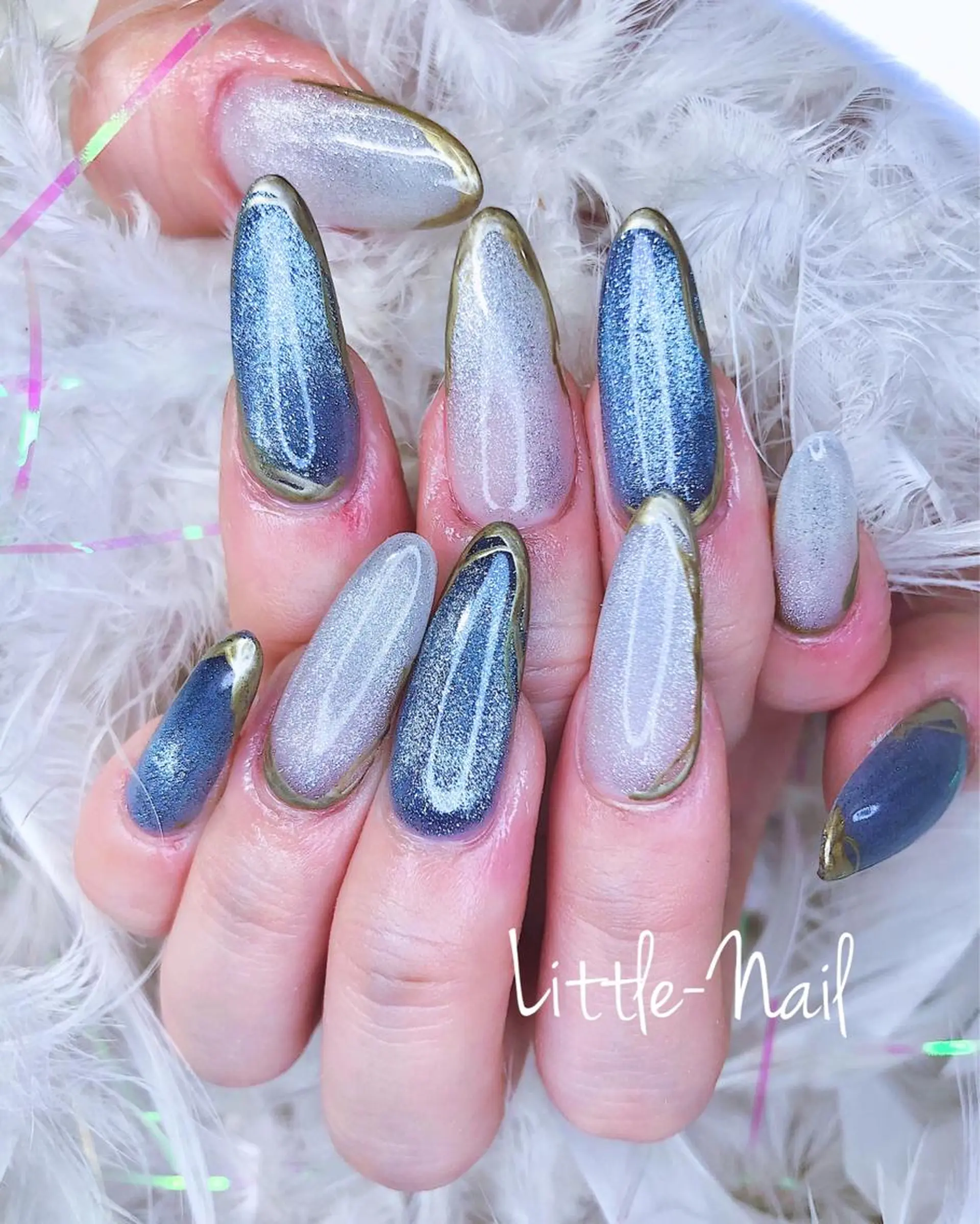 ネイル ハンドネイル [スカルプ]Litt le-Nail吉祥寺のネイルデザイン