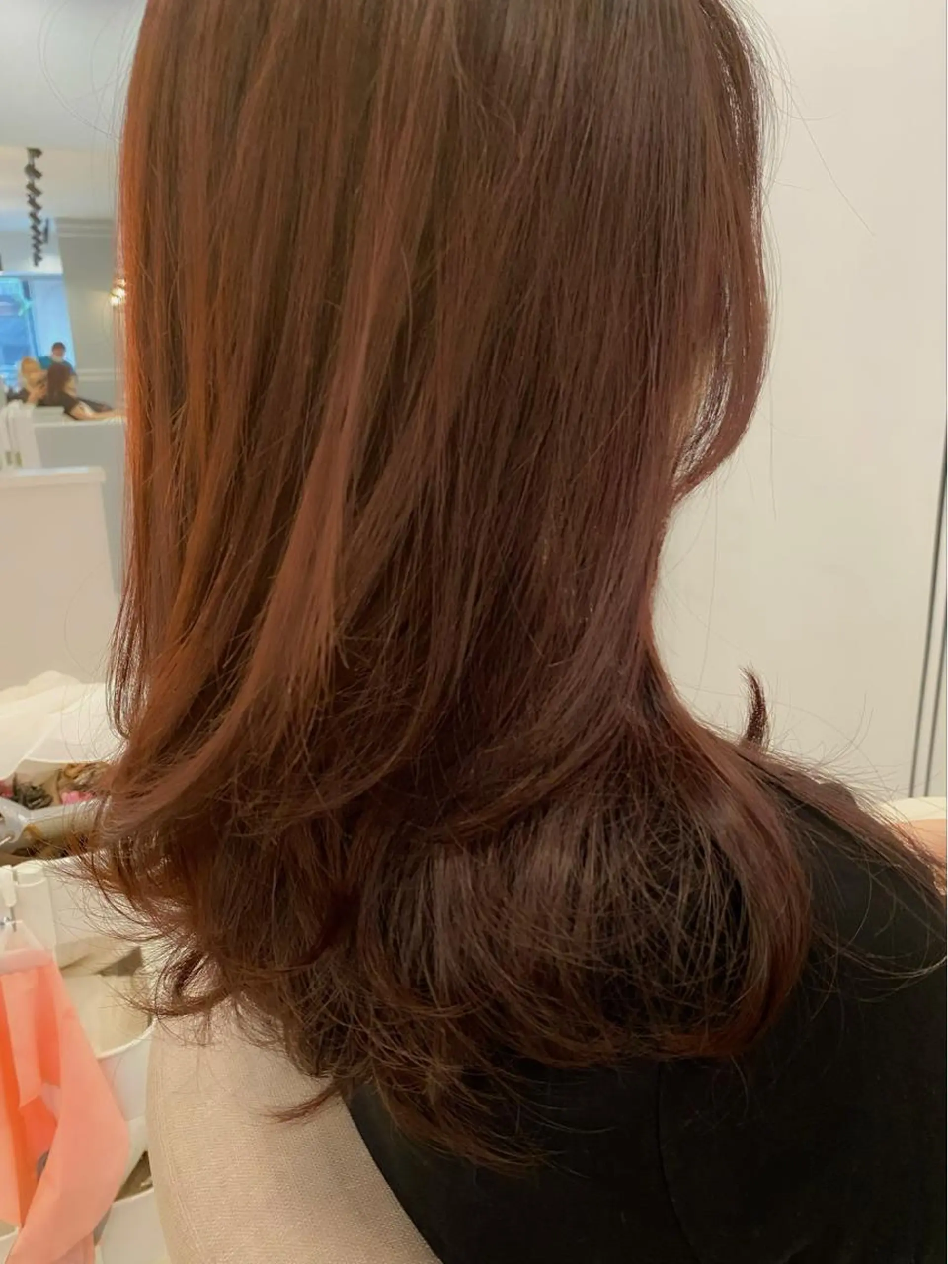 ロング カラー カット ヘアカラー eclat suzumiのヘアスタイル
