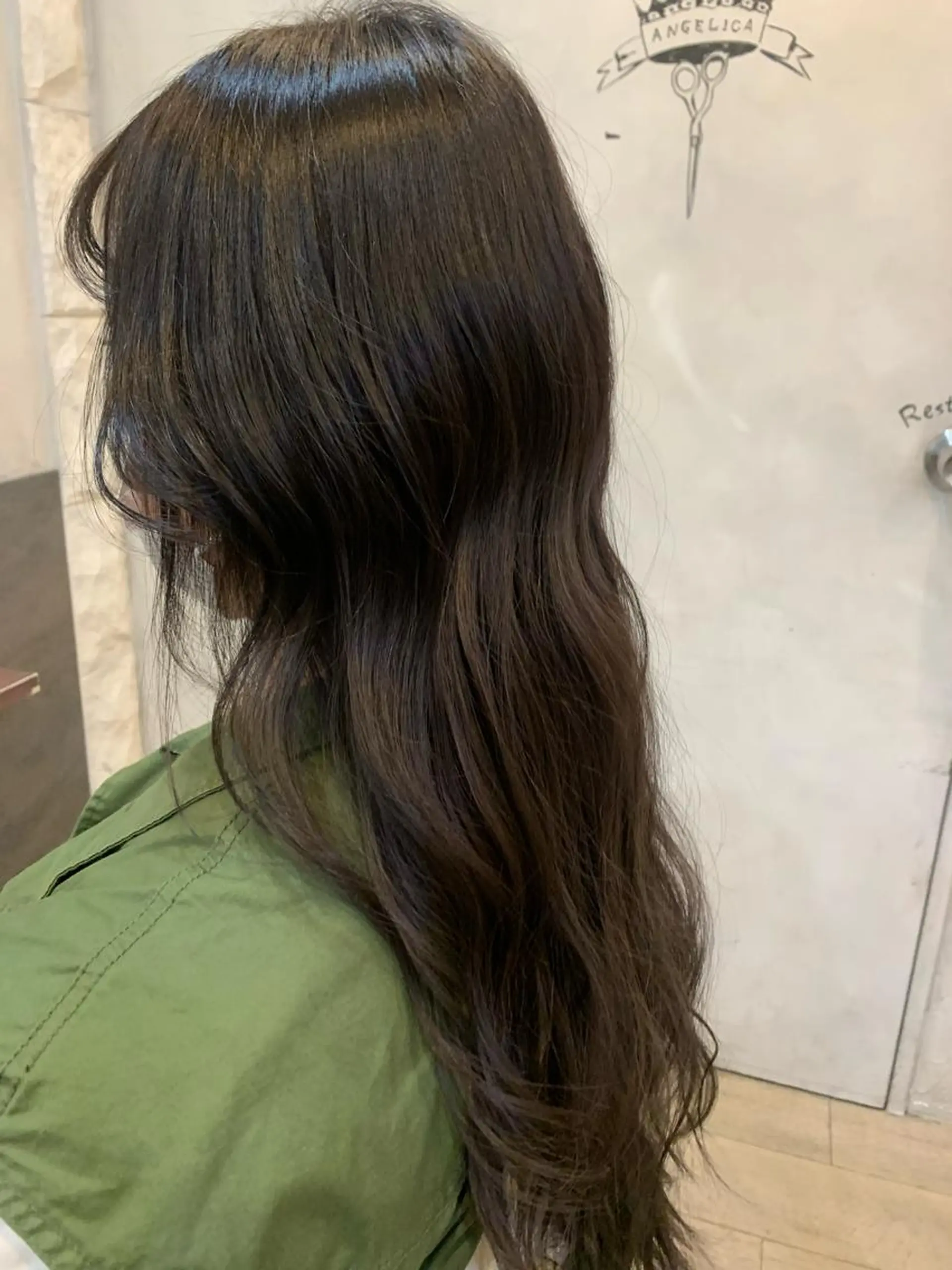 ロング number天王寺 ほたるのヘアスタイル