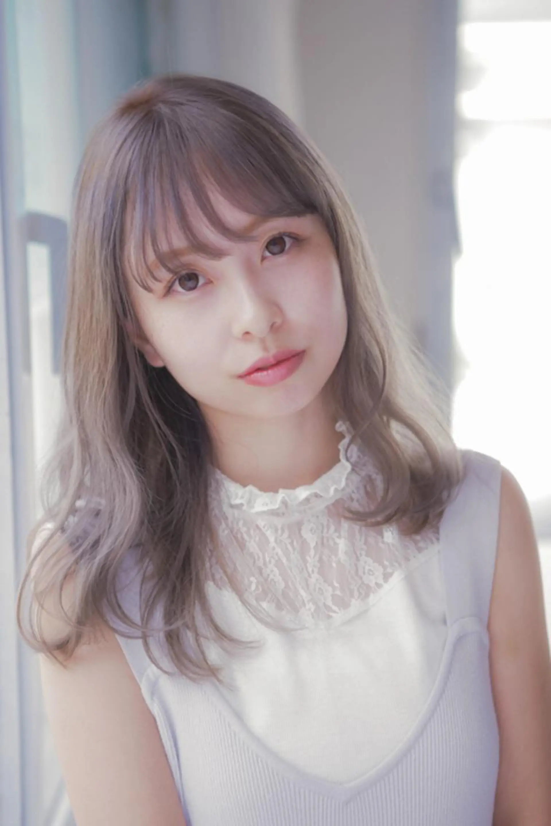 ミディアム カラー マツエク・マツパ イルミナカラー 髪質改善サロン Liko🌟のヘアスタイル