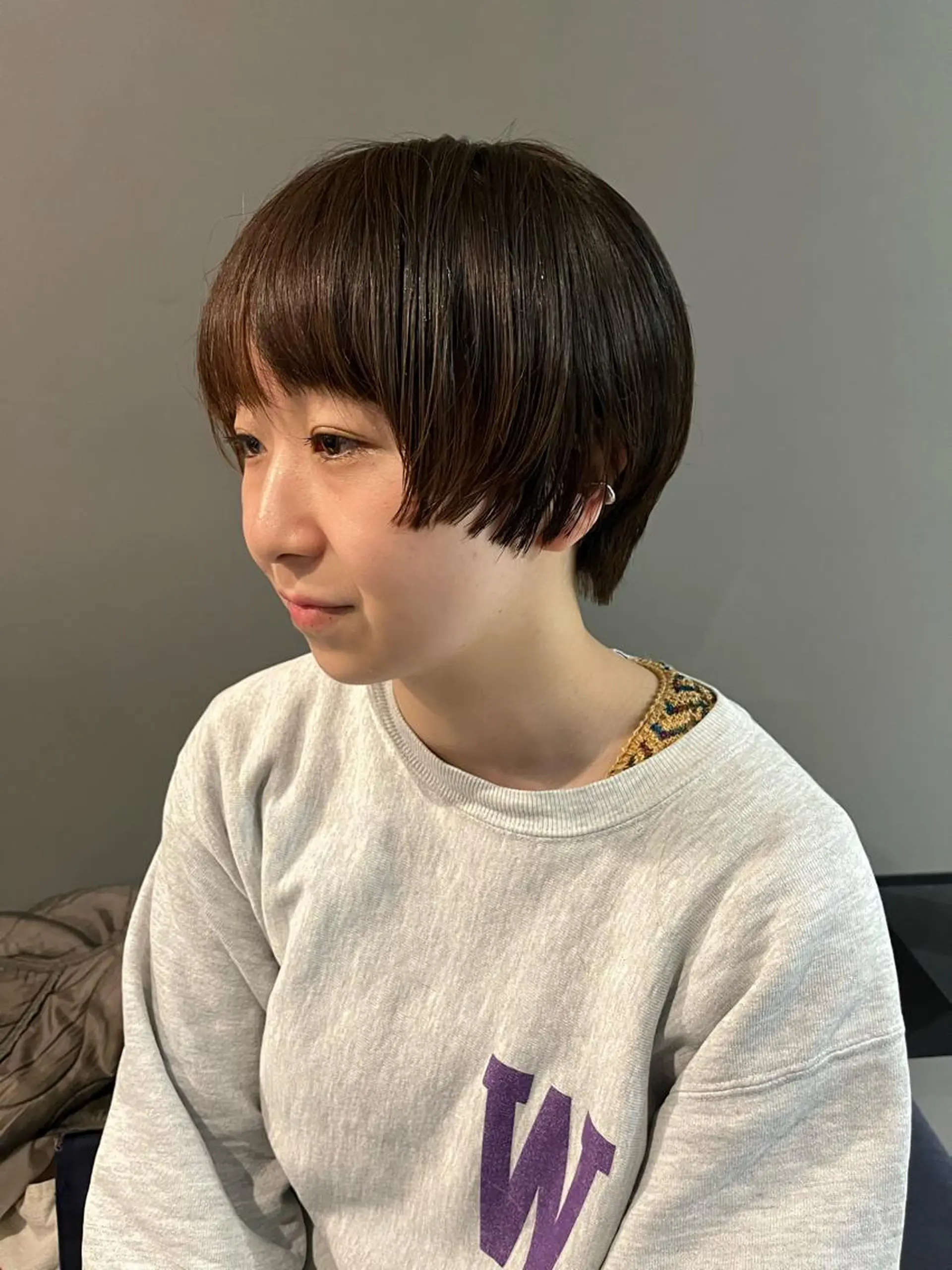 ショート NERO 眞下秋歩のヘアスタイル