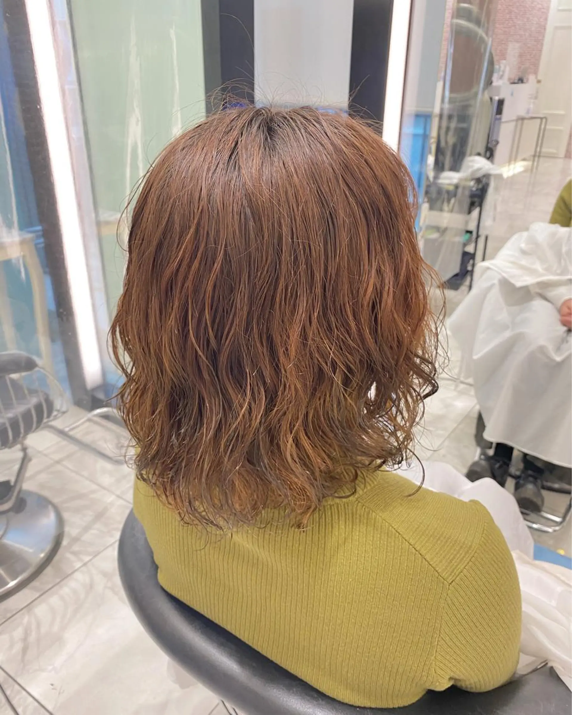 ミディアム パーマ ミディアムパーマ ❤️パーマ美容師✂︎ 井口美緒のヘアスタイル