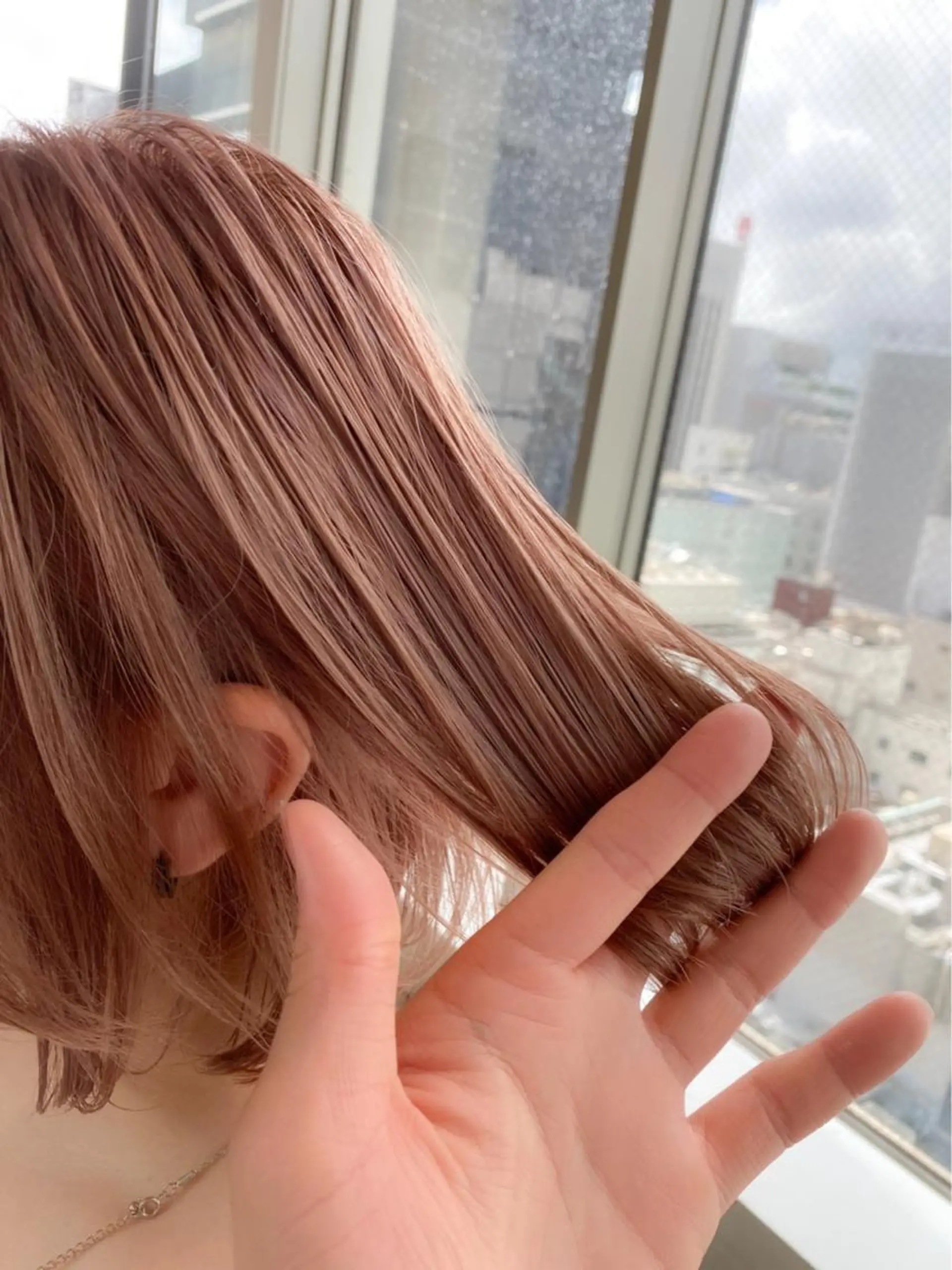 カラー 本格韓国ヘア🇰🇷 【uni】キューさんのヘアスタイル