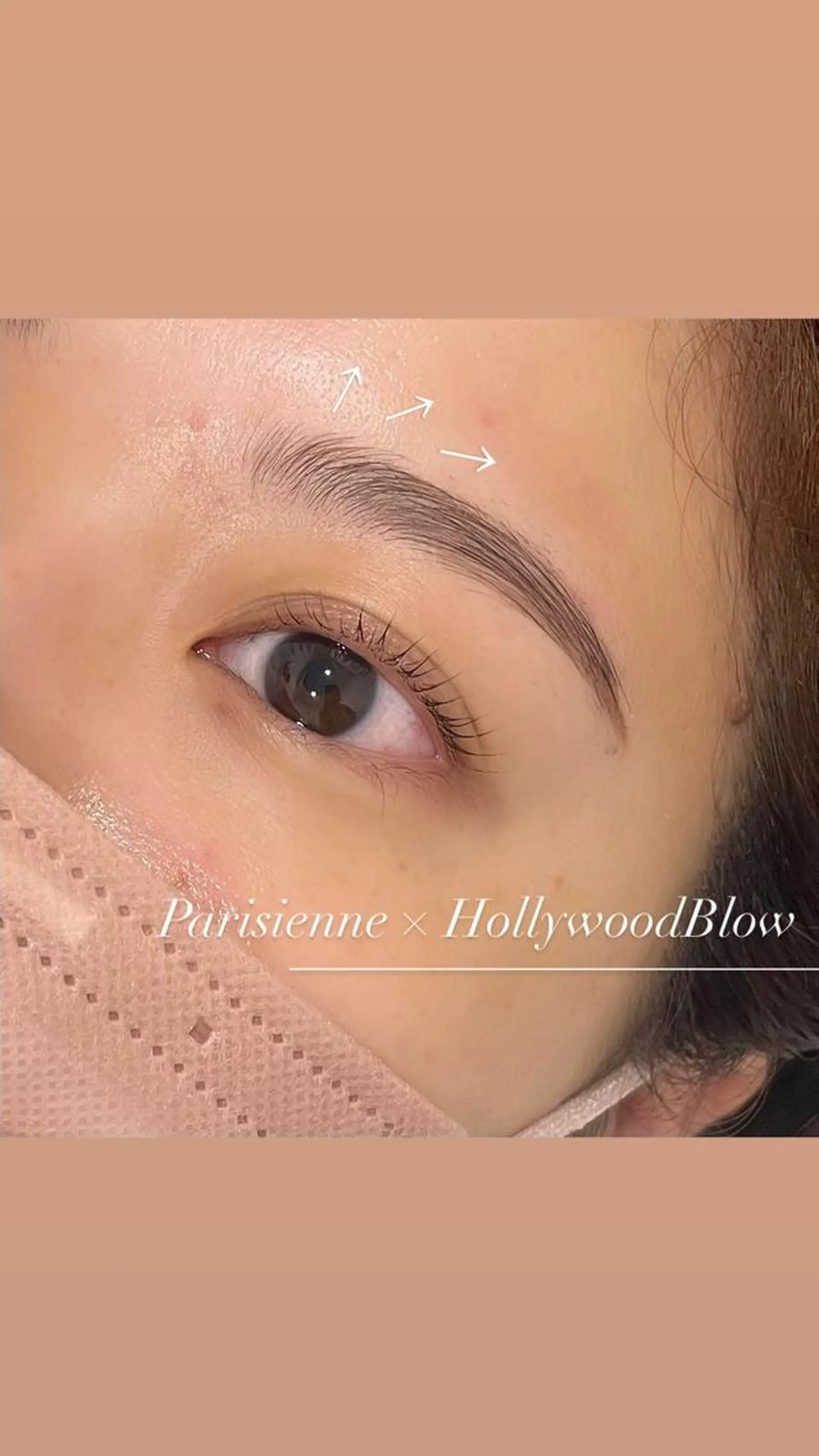 マツエク・マツパ アイブロウ ハリウッドブロウリフト パリジェンヌラッシュリフト io HARUのマツエク・マツパデザイン