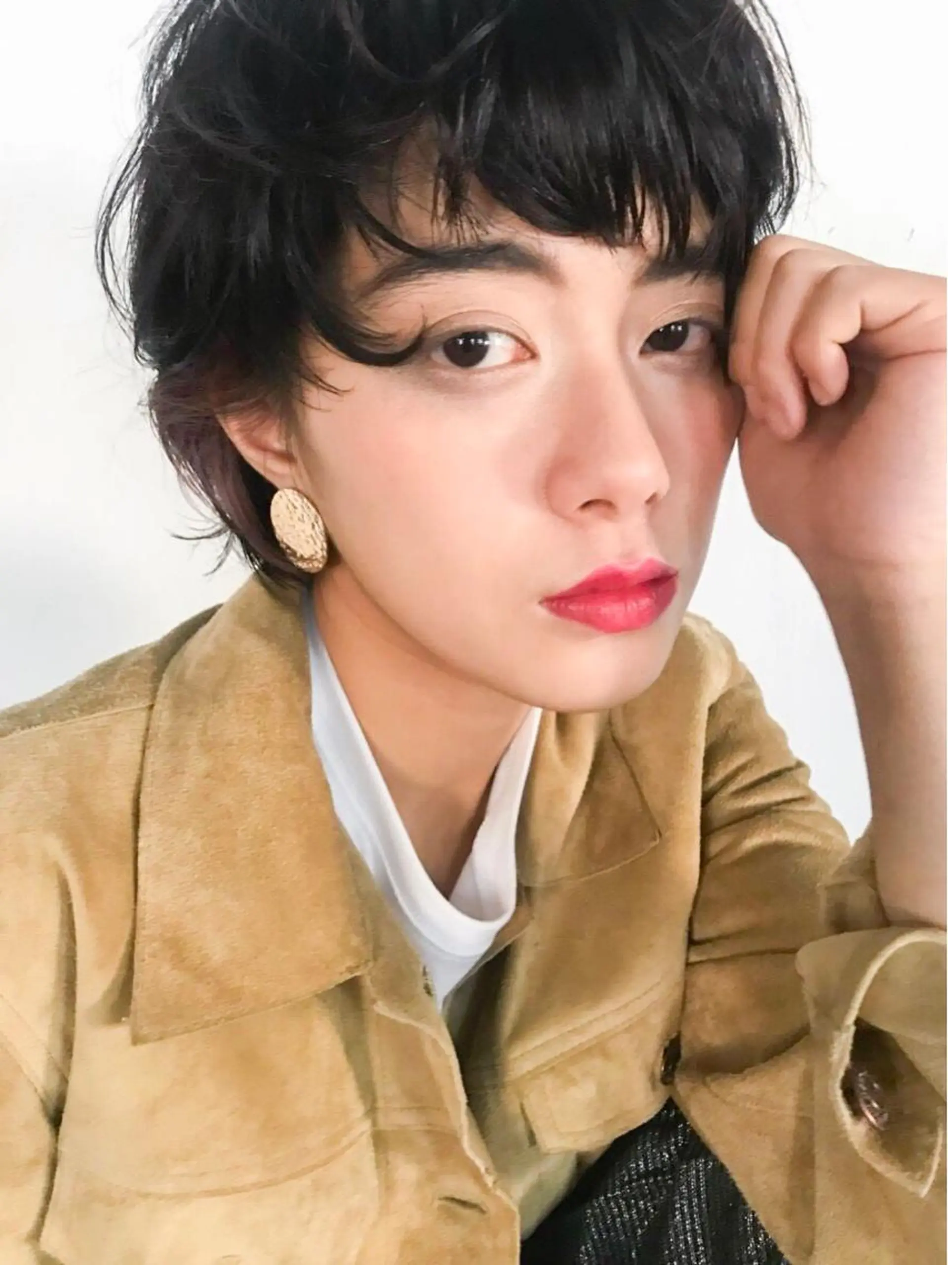 ショート ダブルカラー　/ インナーカラーMiiのヘアスタイル