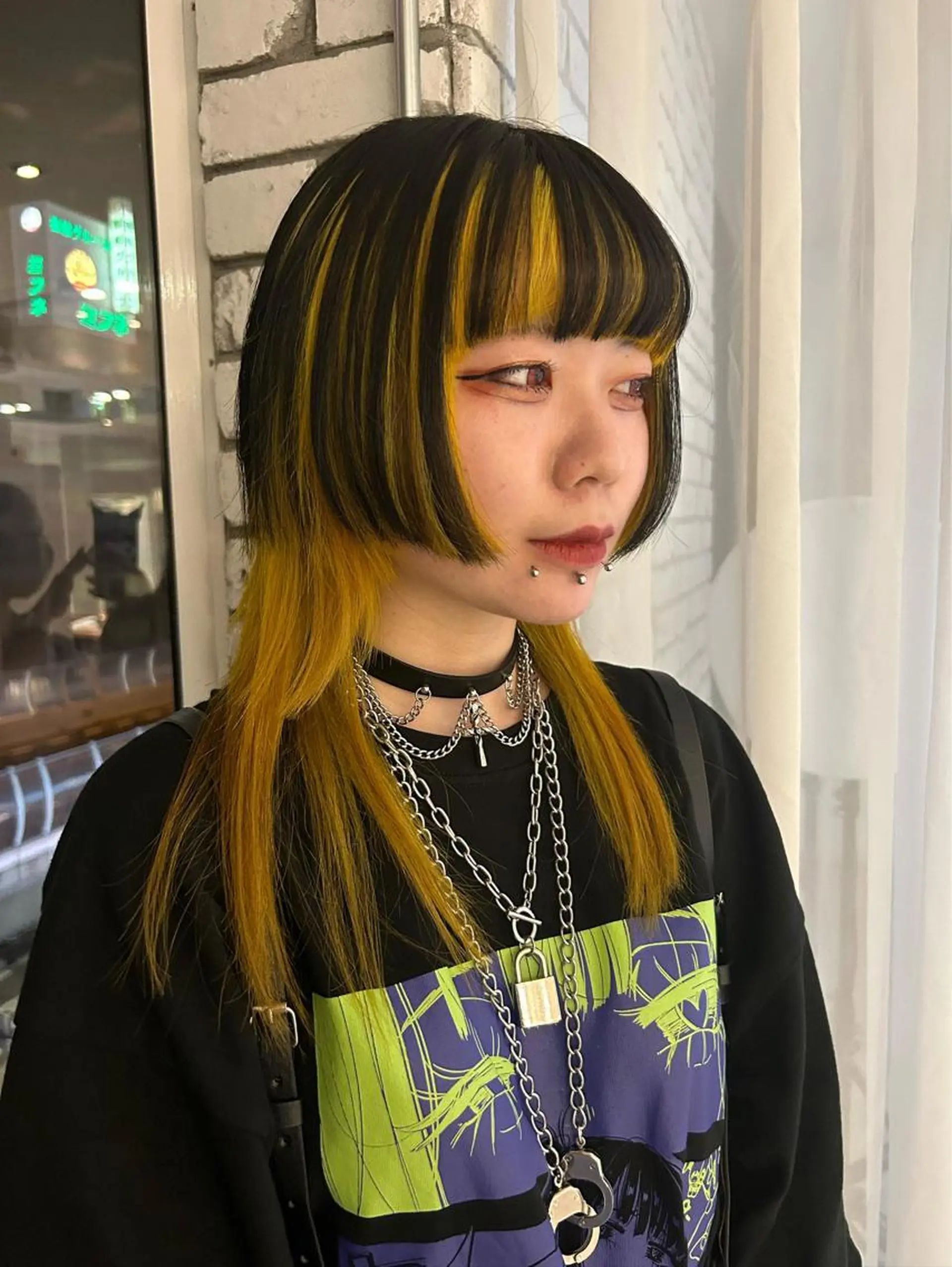 ロング カラー 艶ハイトーン👑♡ NATSUKIのヘアスタイル