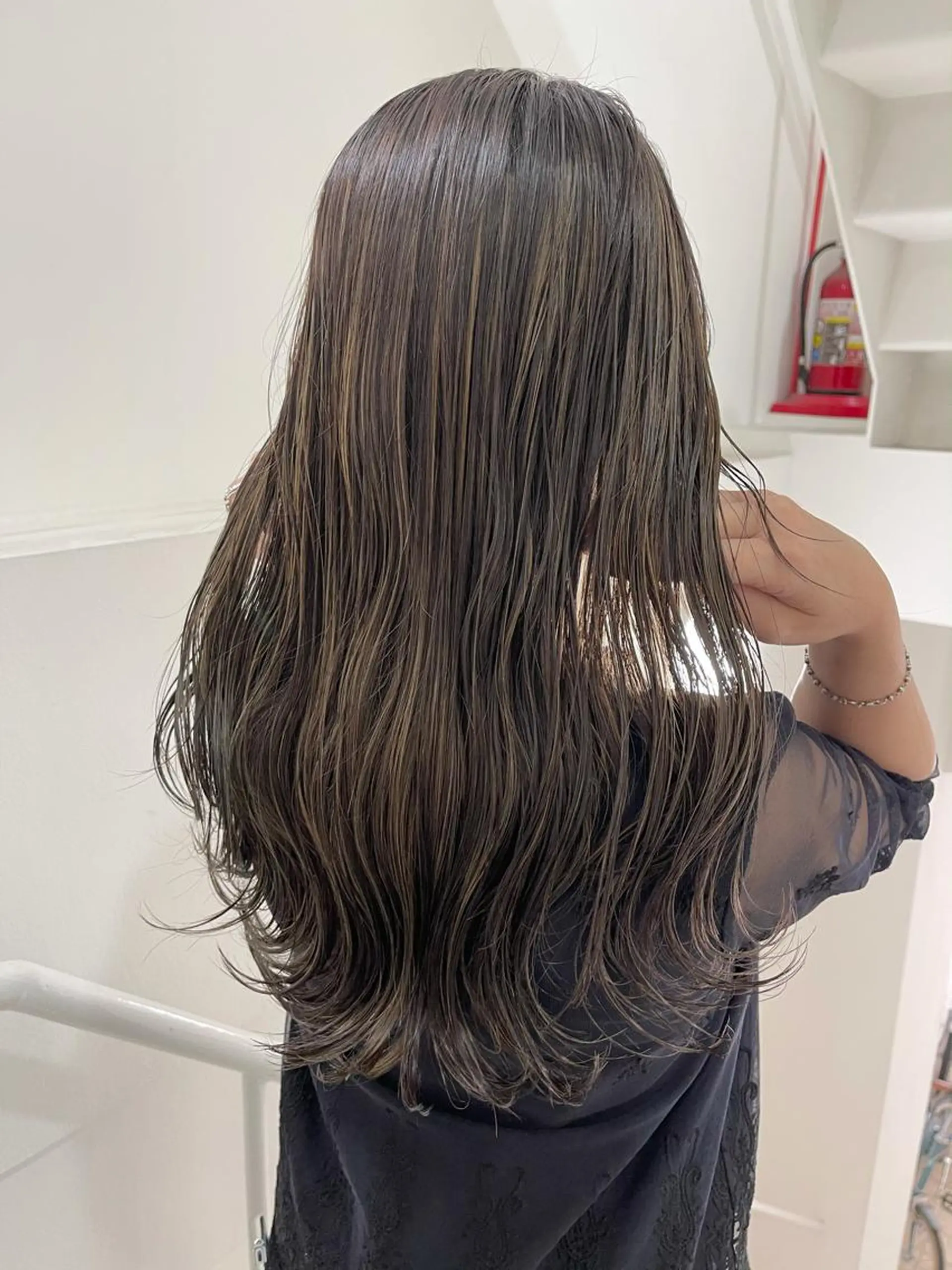 ロング カラー Reb_keiji 👑小倉圭司のヘアスタイル