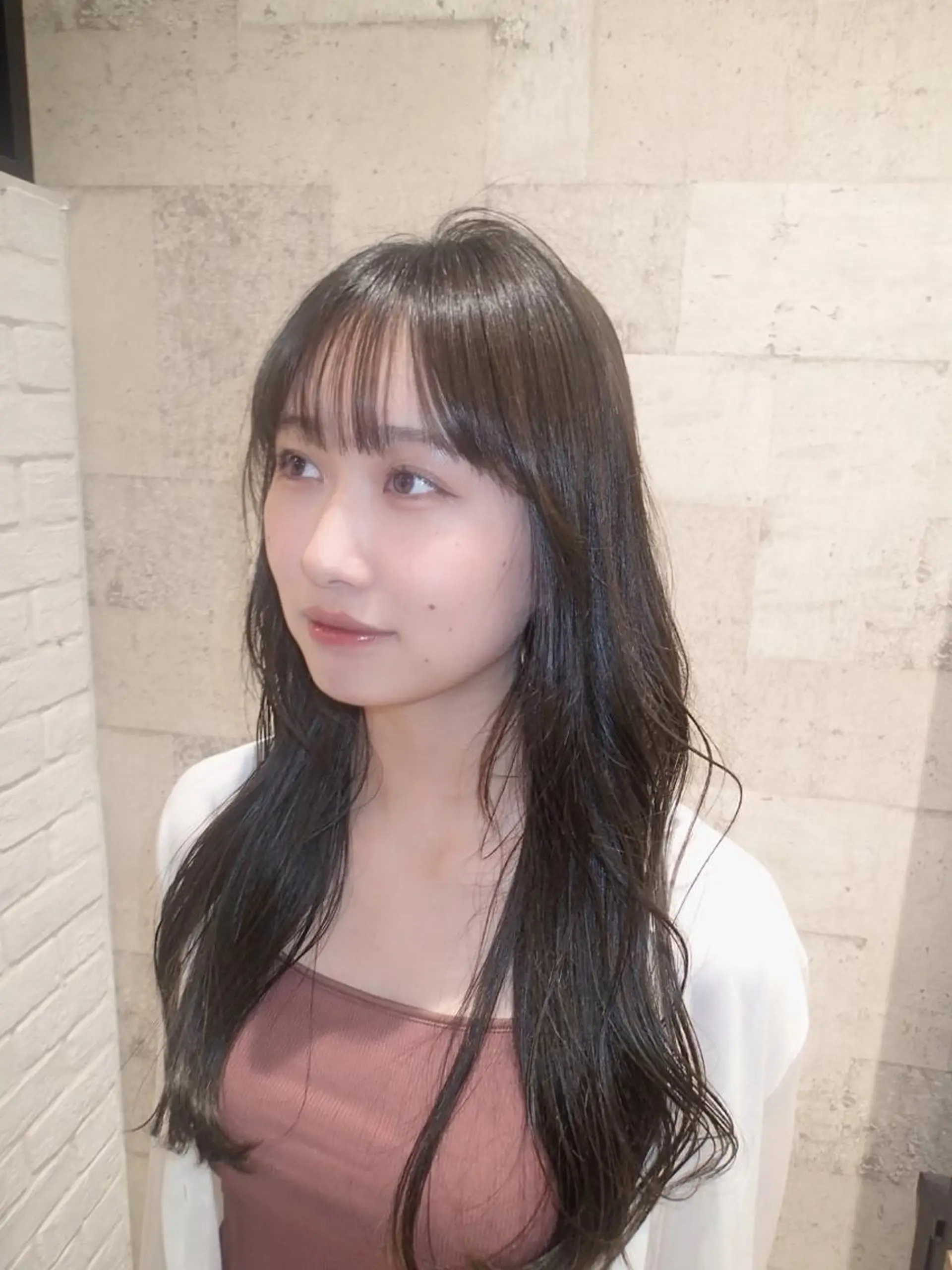 ロング カラー the C ayuのヘアスタイル