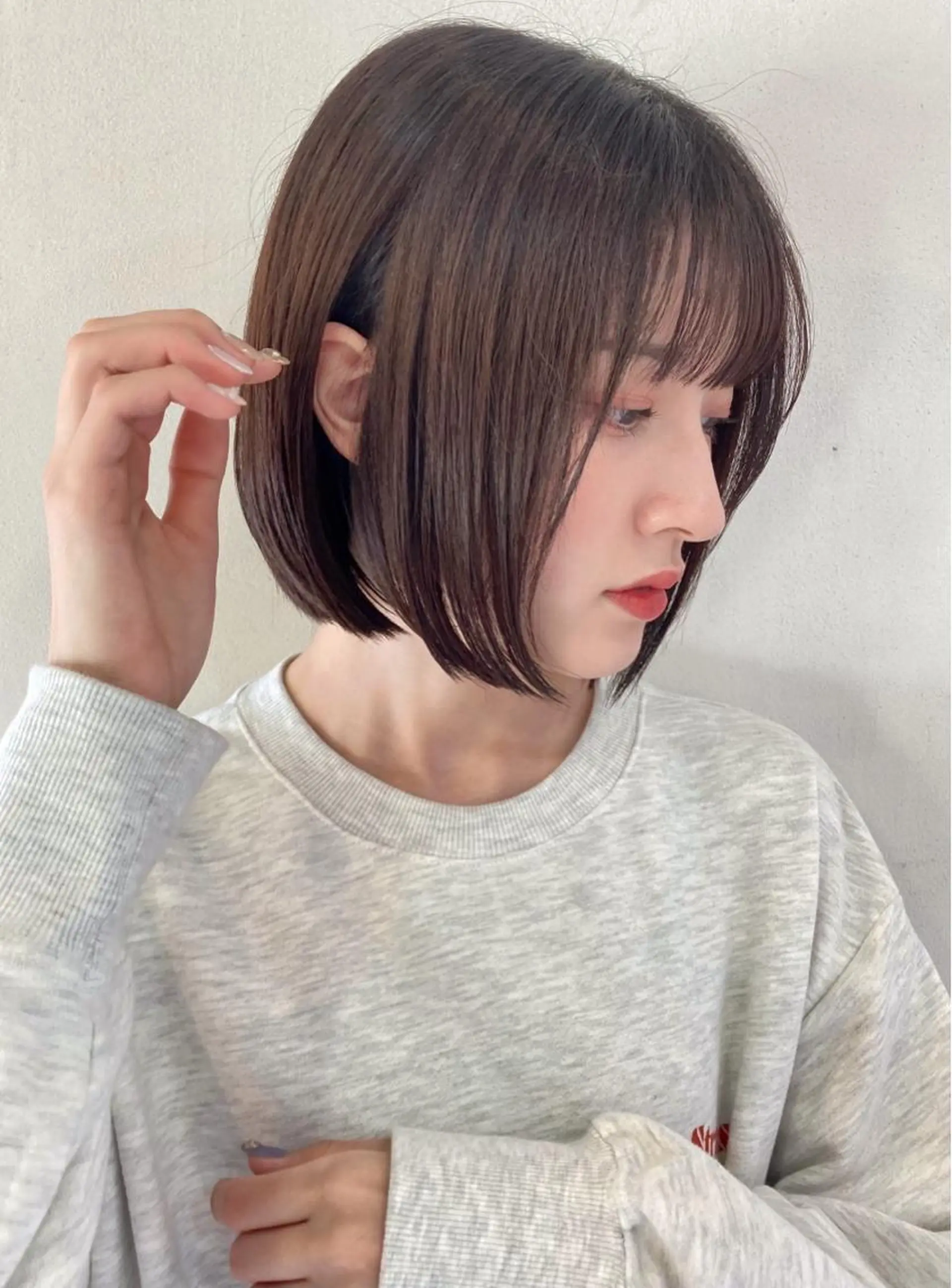 ショート カット ヘアカラー トリートメント レイヤー/メンズ 竹田凪儀のヘアスタイル