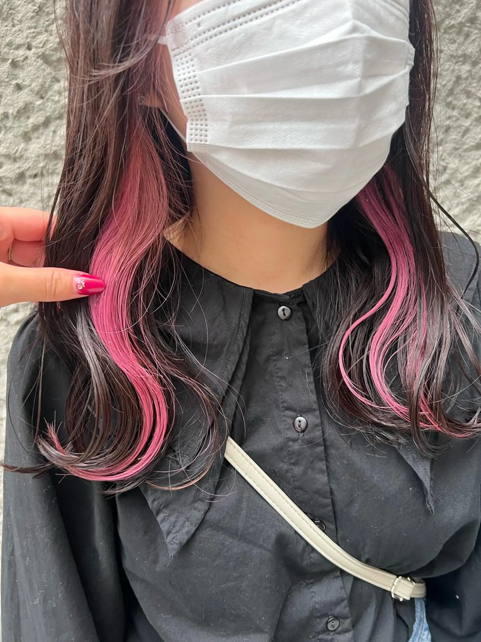 セミロング nico🏁 rihoのヘアスタイル