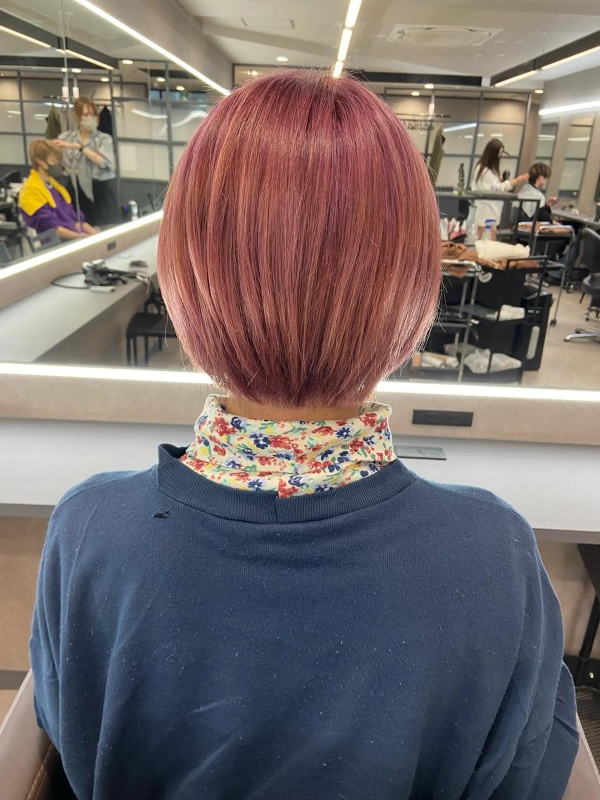 ショート カラー CORE(コア)新宿所属・CORE masaのヘアスタイル