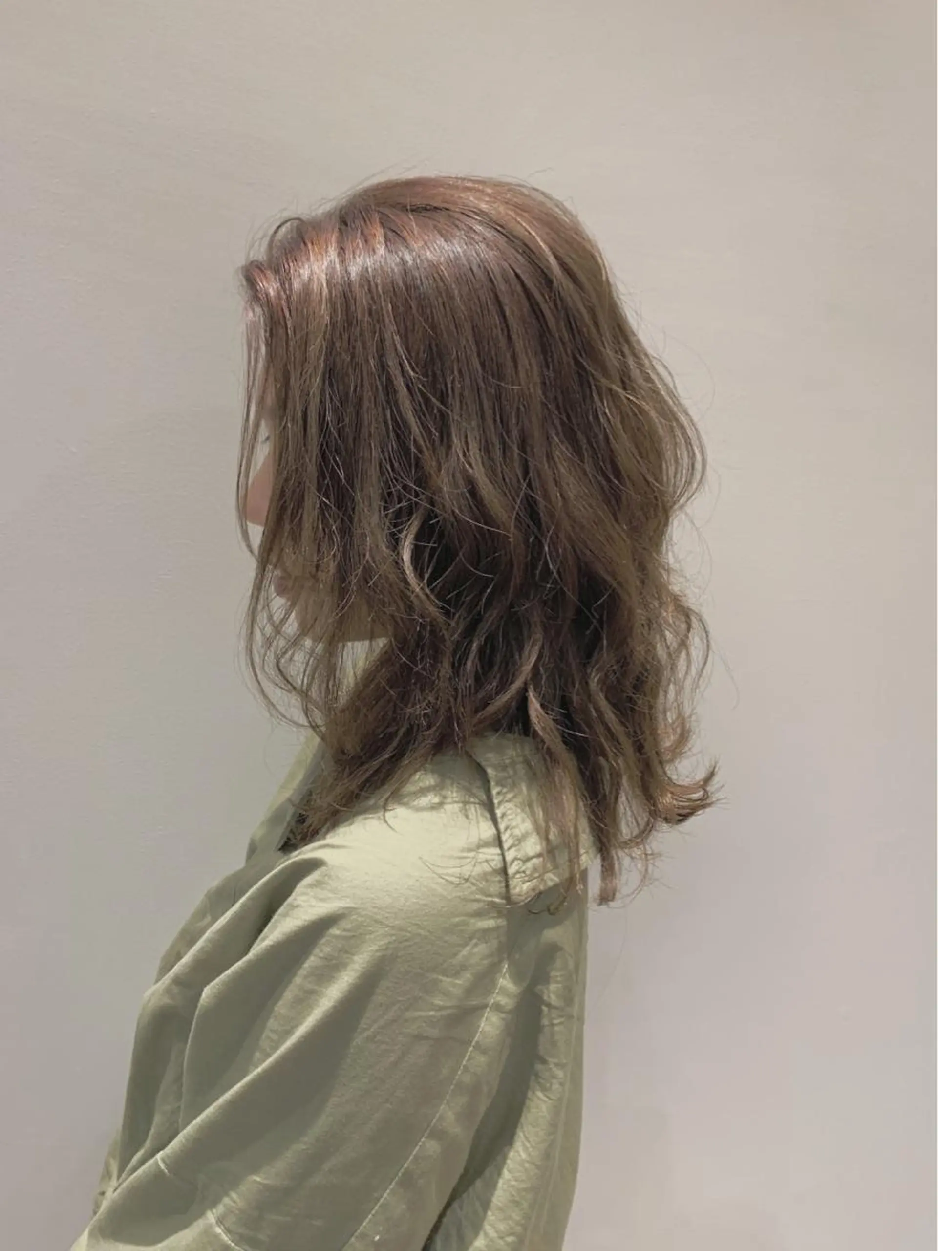 ミディアム カラー RINA 🦋🫧のヘアスタイル