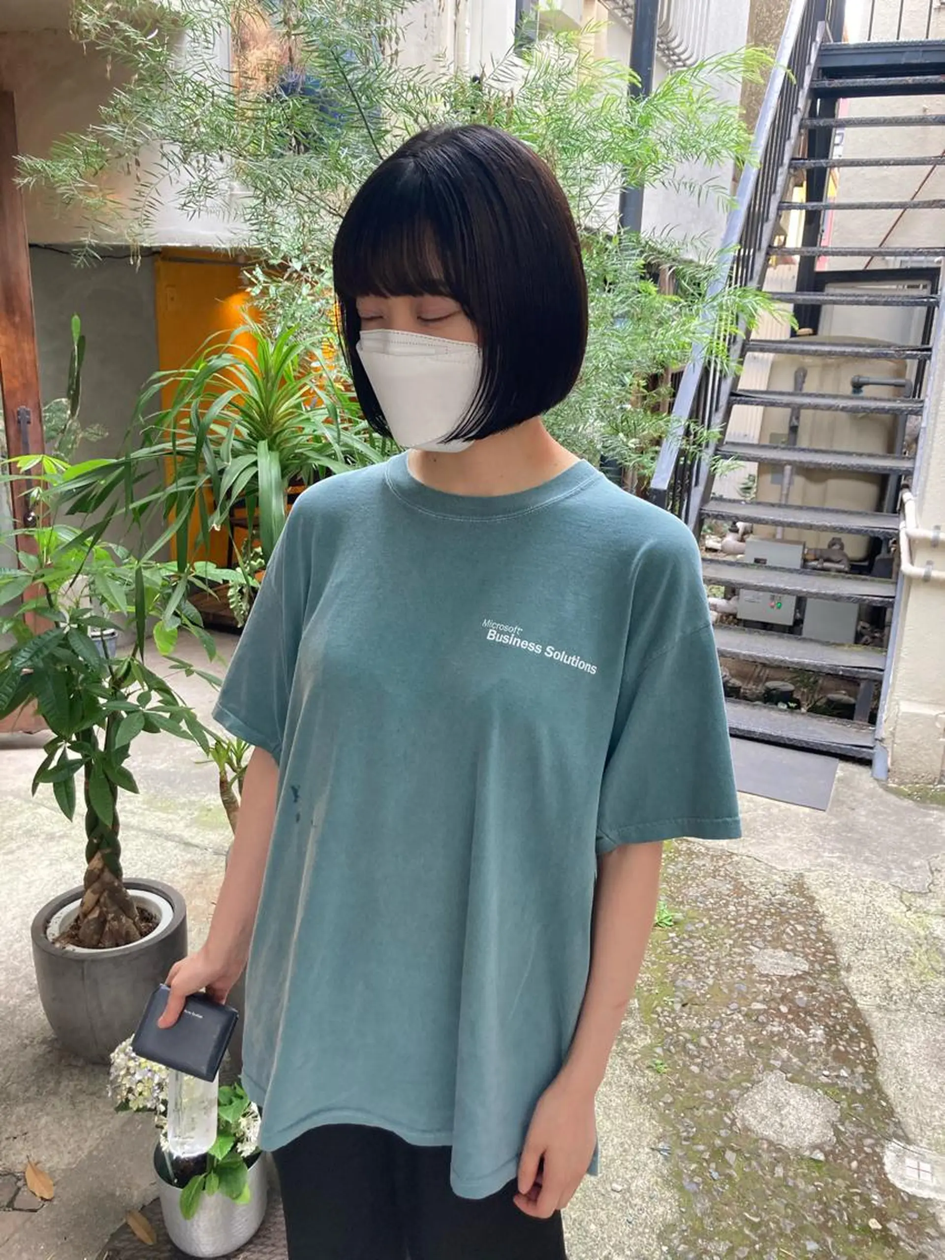 ショート ボブ 金田 夏野のヘアスタイル