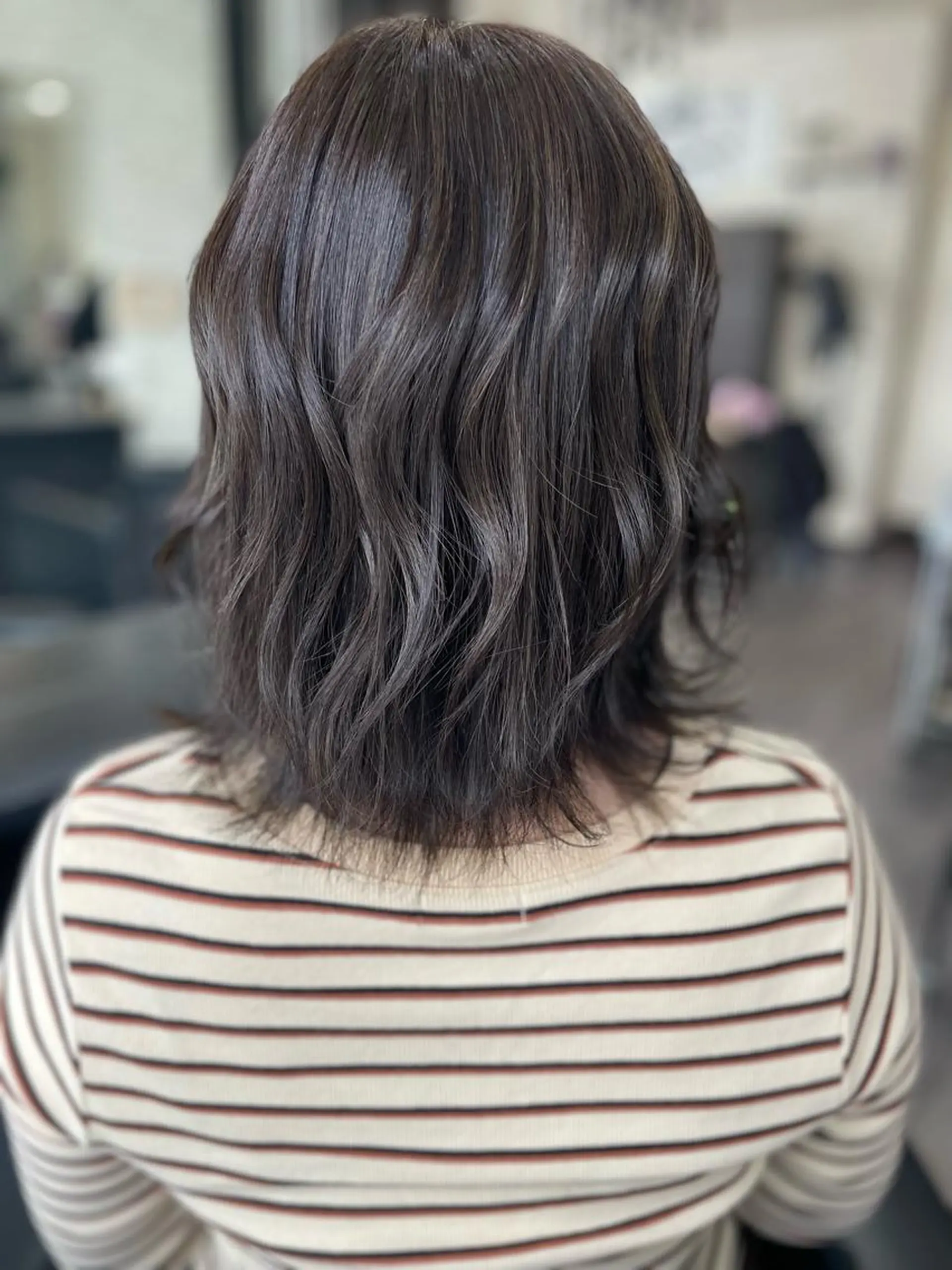 ミディアム ハイライト トリートメント ヘアカラー Lilly所属・【Lilly】成田 紗英のヘアスタイル