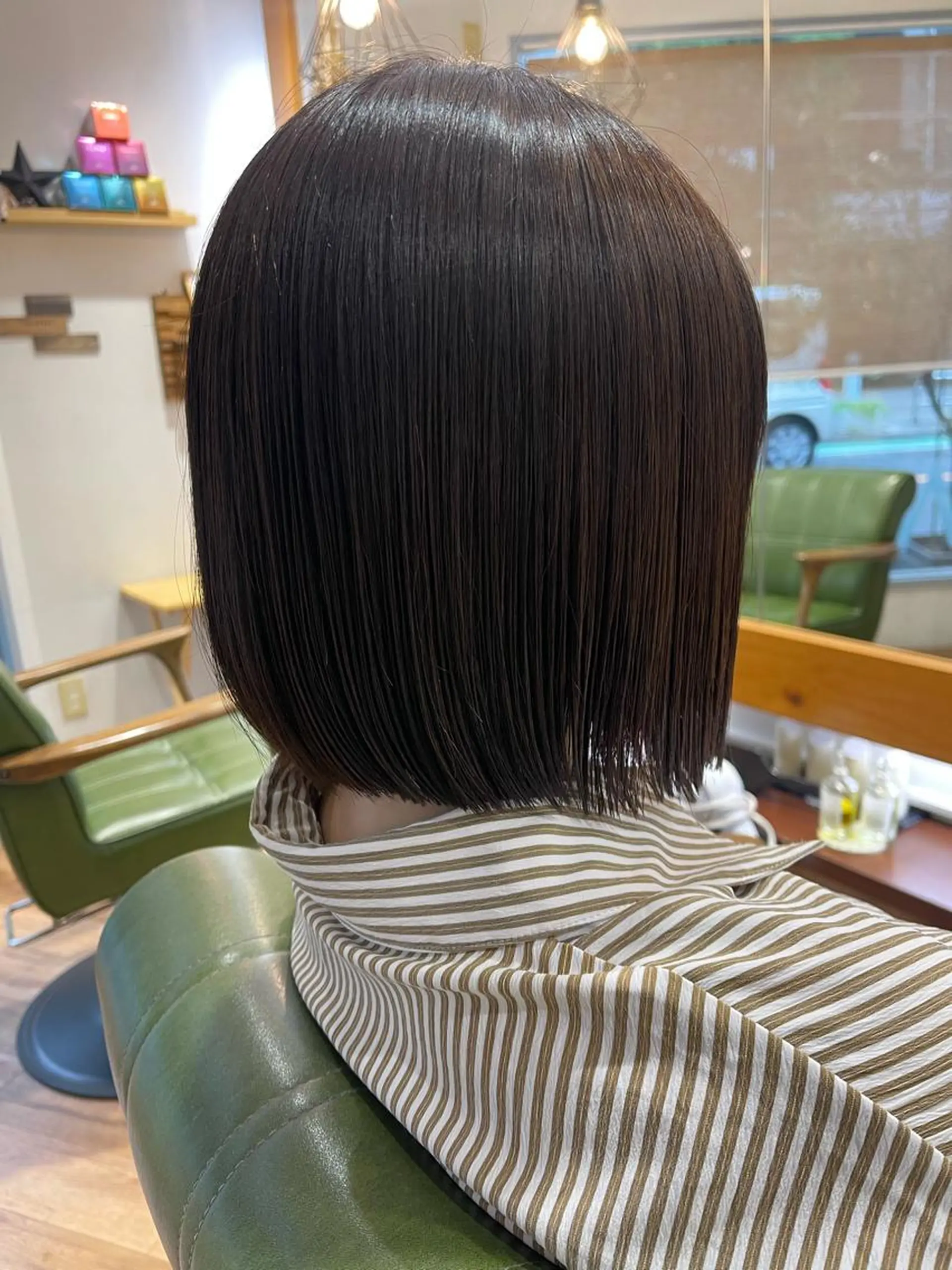 ショート ボブ/インナーカラー ショート/佐野祥子のヘアスタイル