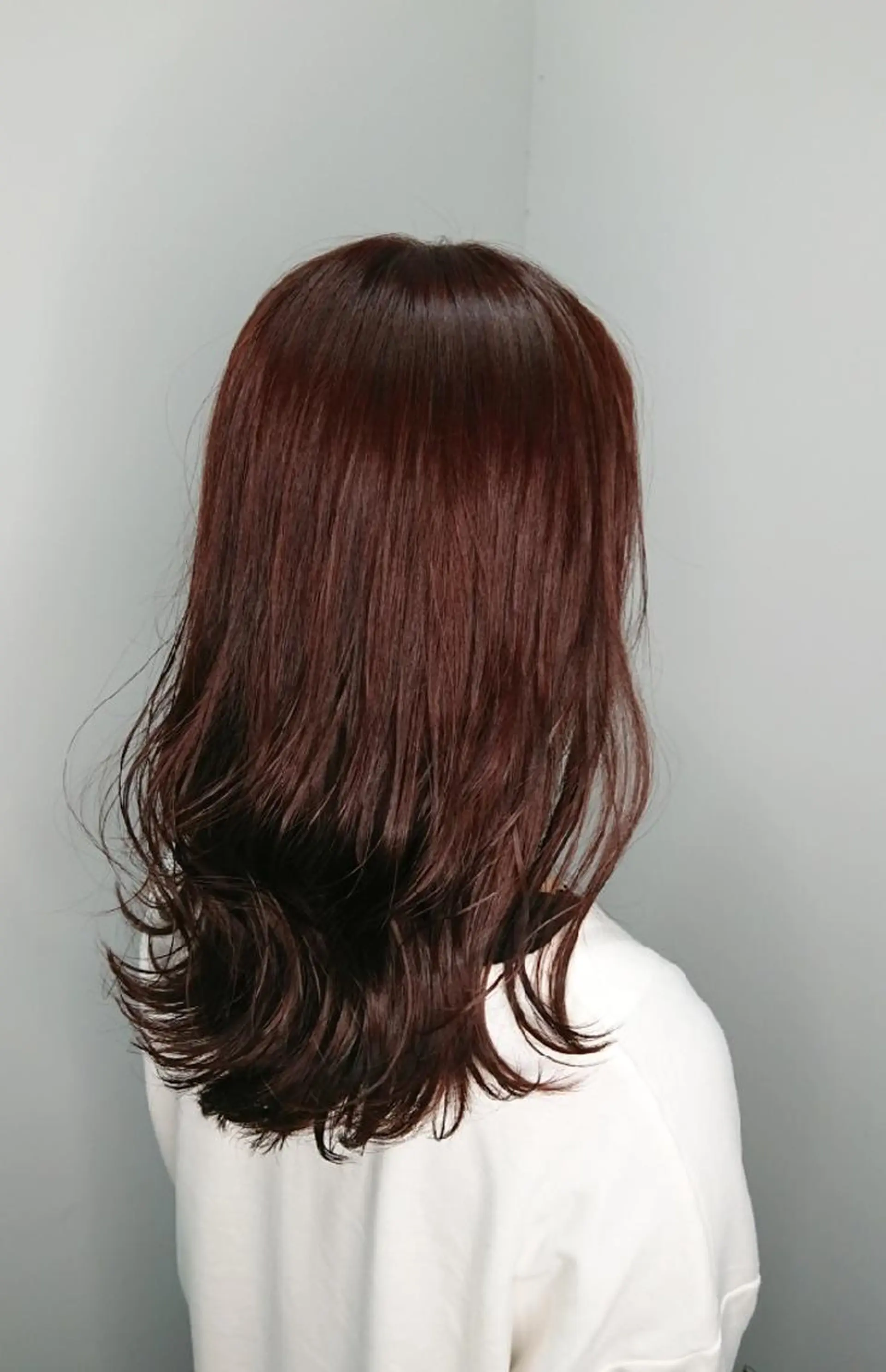 セミロング カラー ブラウンカラー チョコレートブラウン 透明感ハイトーン☆ 今津 佑太のヘアスタイル