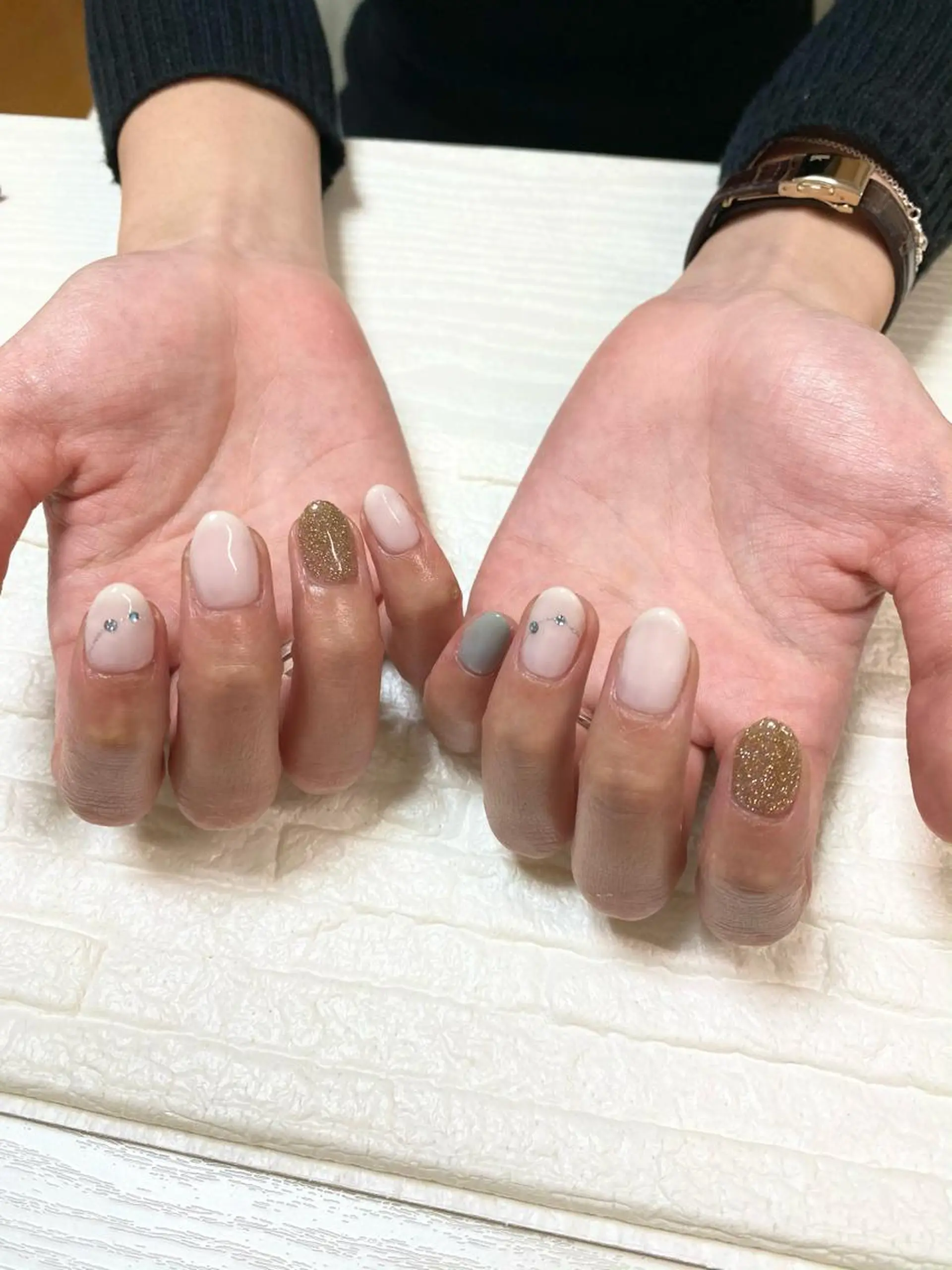 ネイル フラッシュネイル ラメ(グリッター) eyelash & nail  AN所属・eyelash & nail  ＡＮのマツエク・マツパデザイン