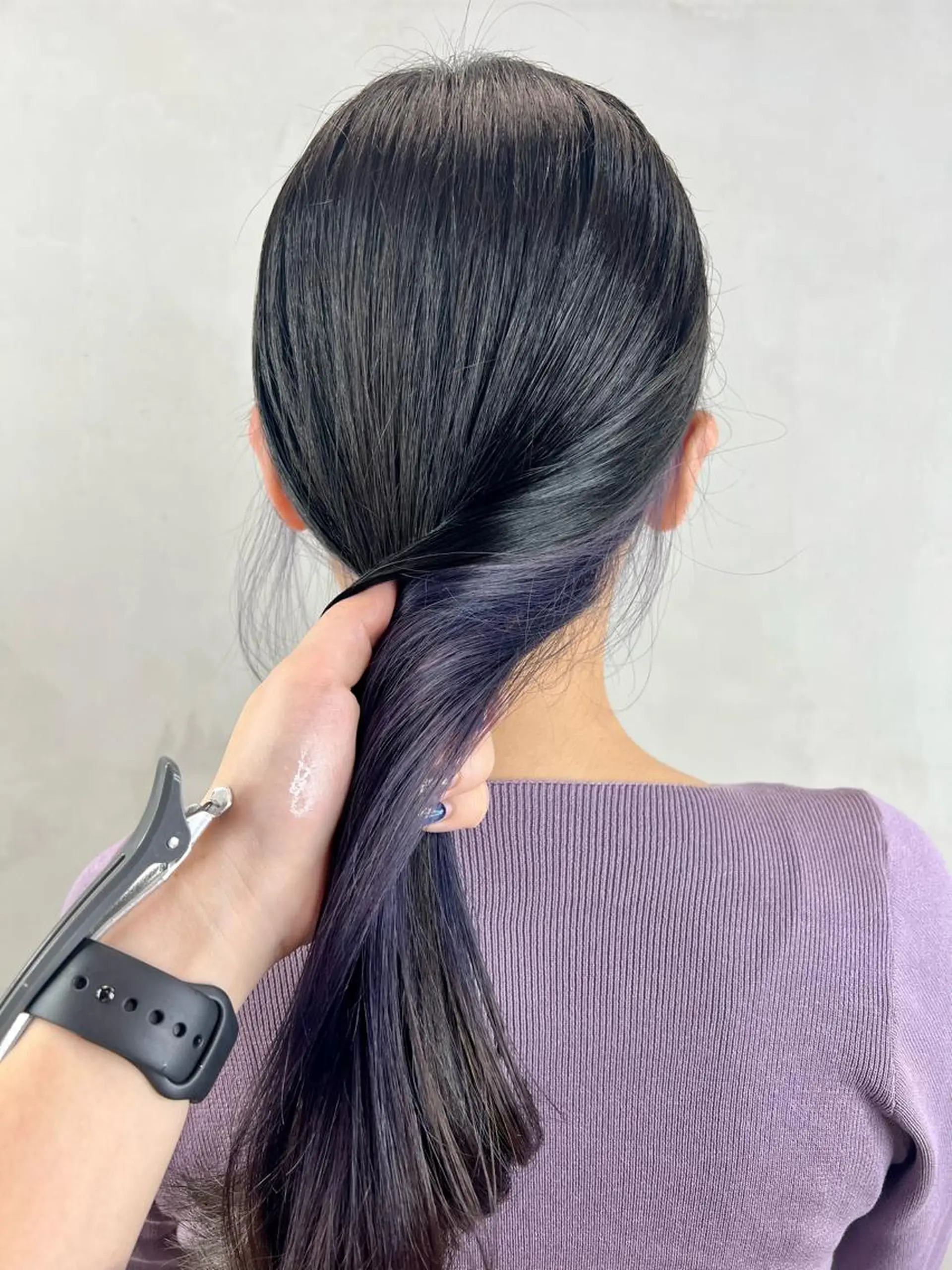 セミロング 銀座/韓国/ワンホン 🤍艶髪🖤nahoのヘアスタイル