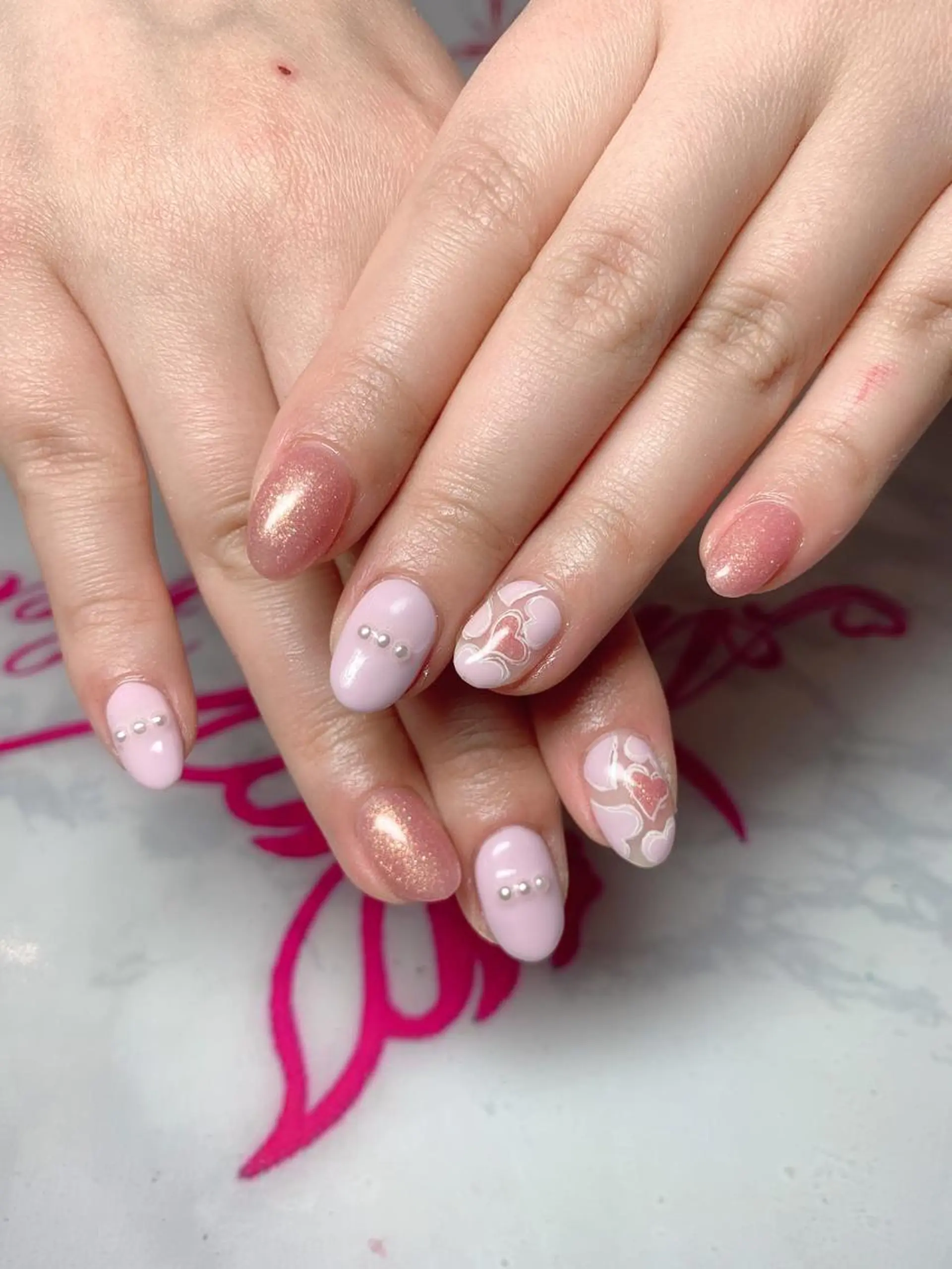 ネイル エンジェル ヒーリング 矢場町店のネイルデザイン