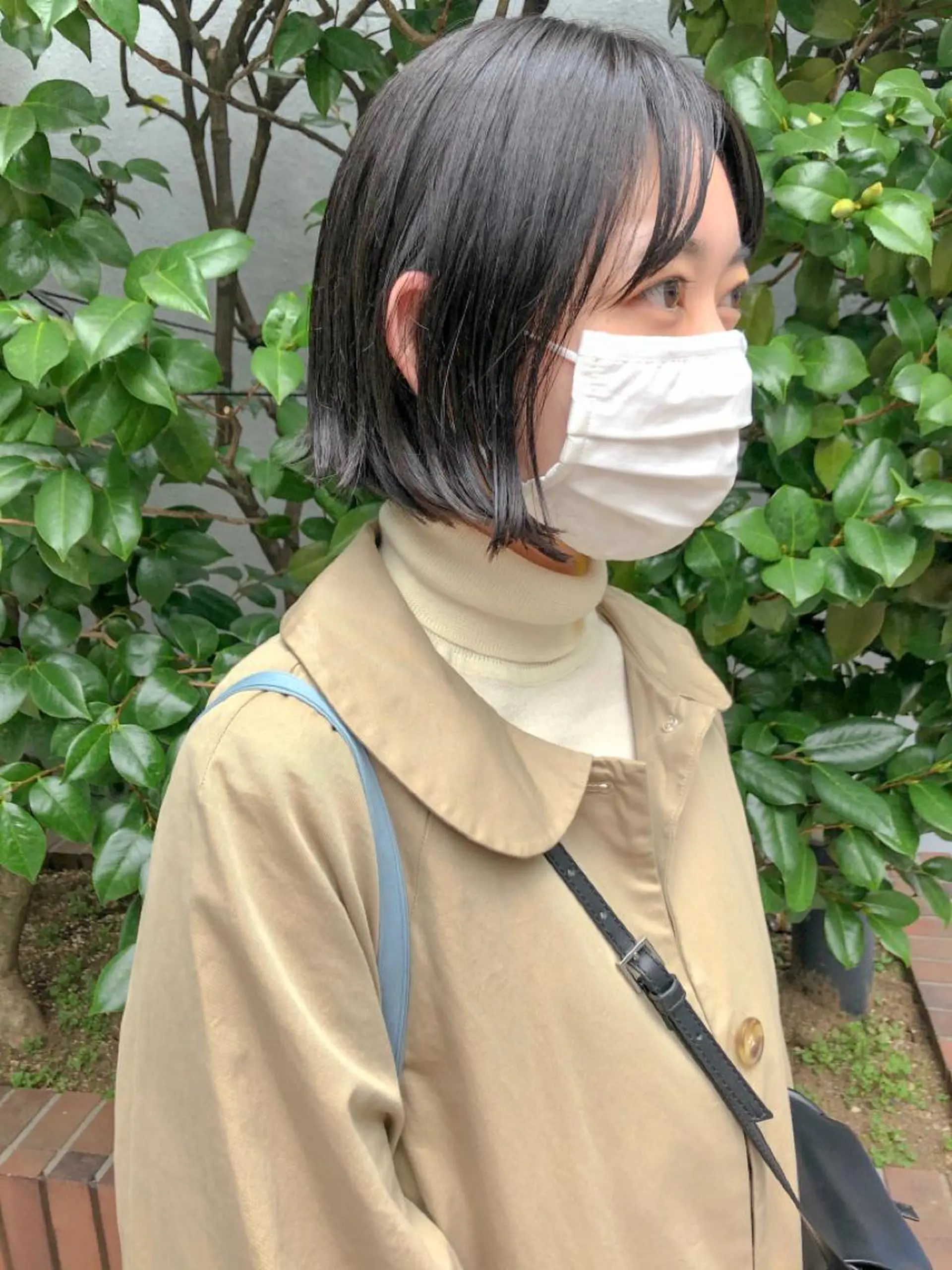 ショート カラー 長井 美佳のヘアスタイル