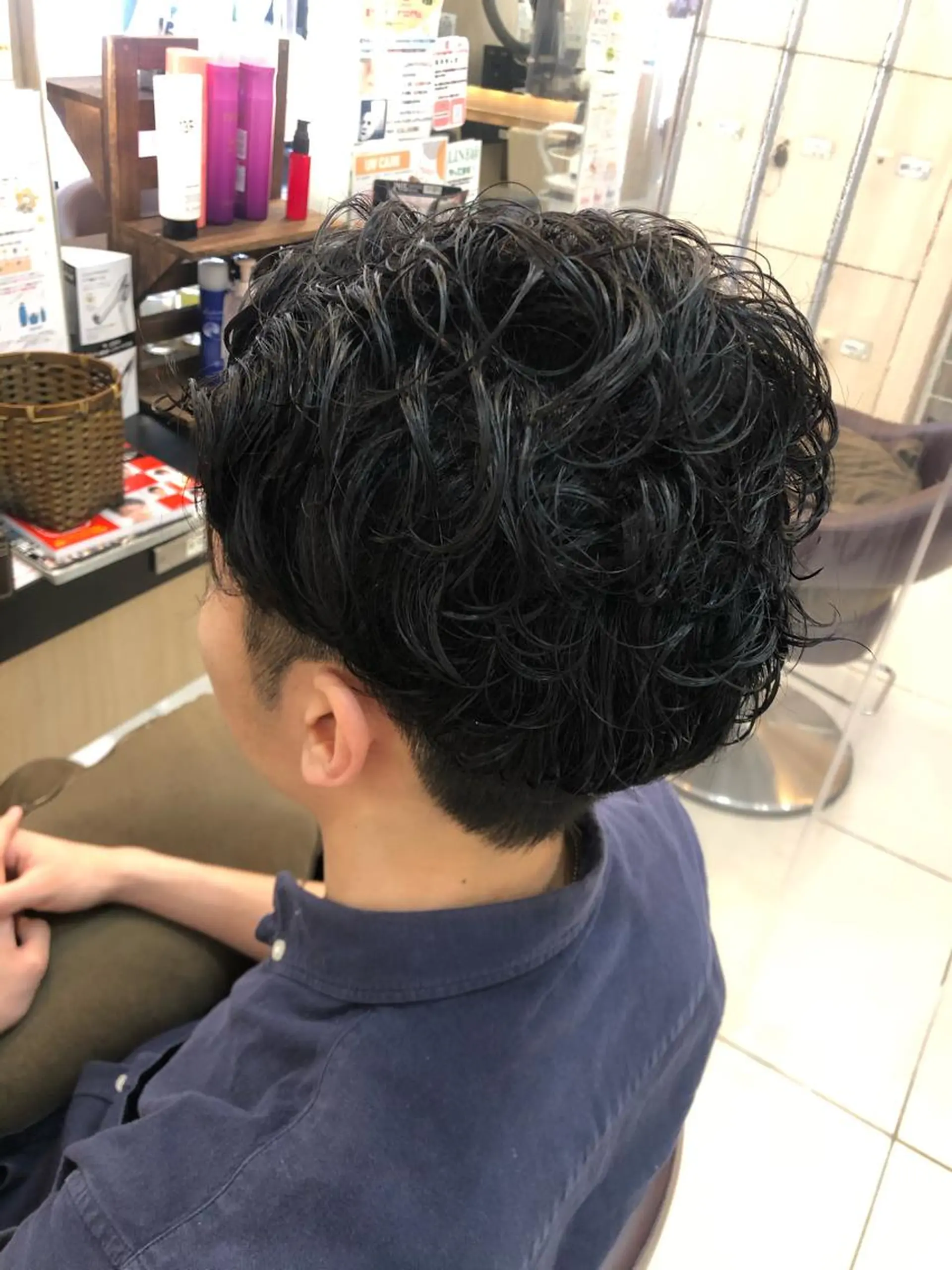 ショート パーマ メンズ リリー /Men's/パーマのヘアスタイル