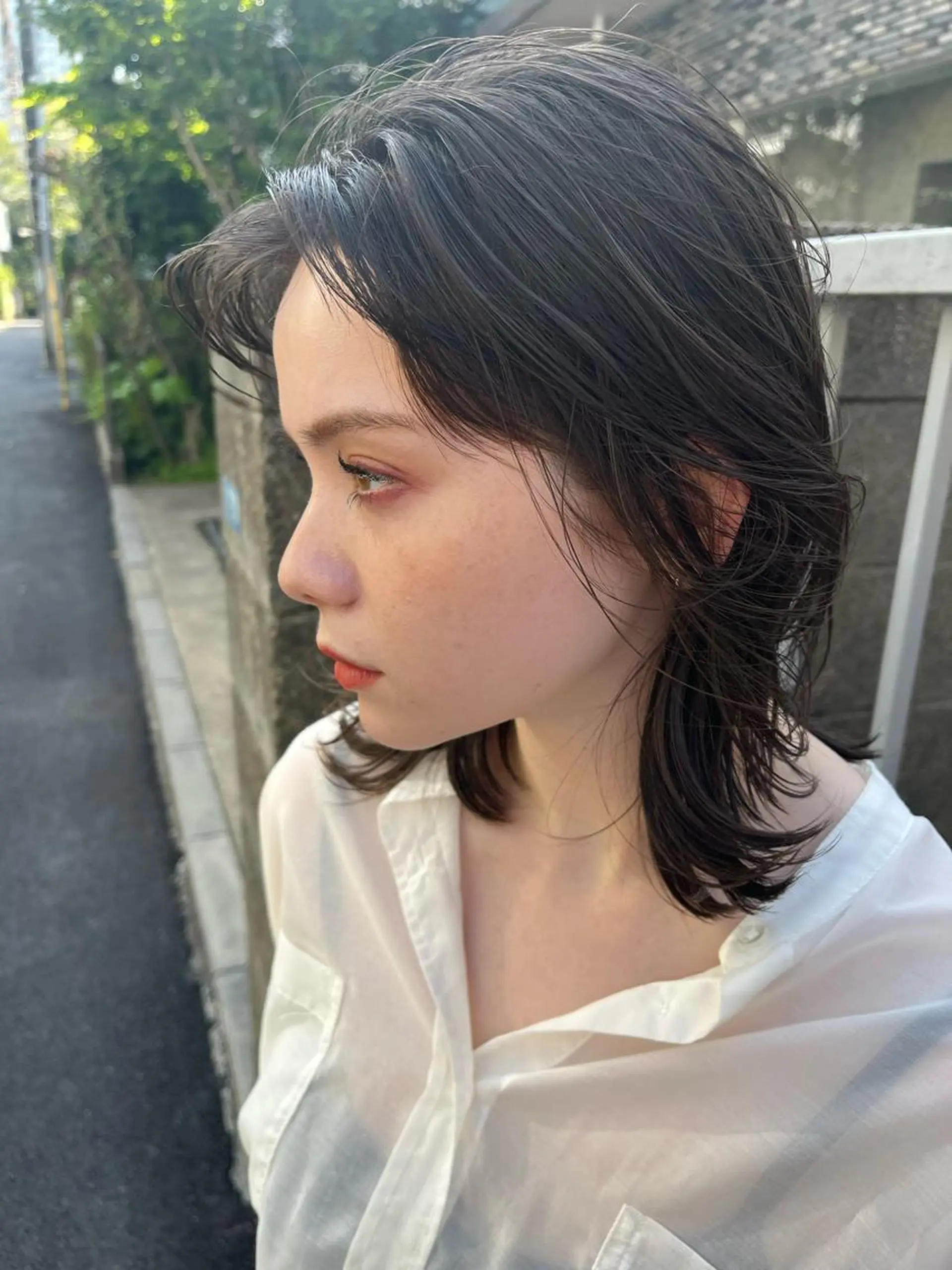 ミディアム カット パーマ トリートメント ボブ/レイヤー/ ショートcovo代表のヘアスタイル