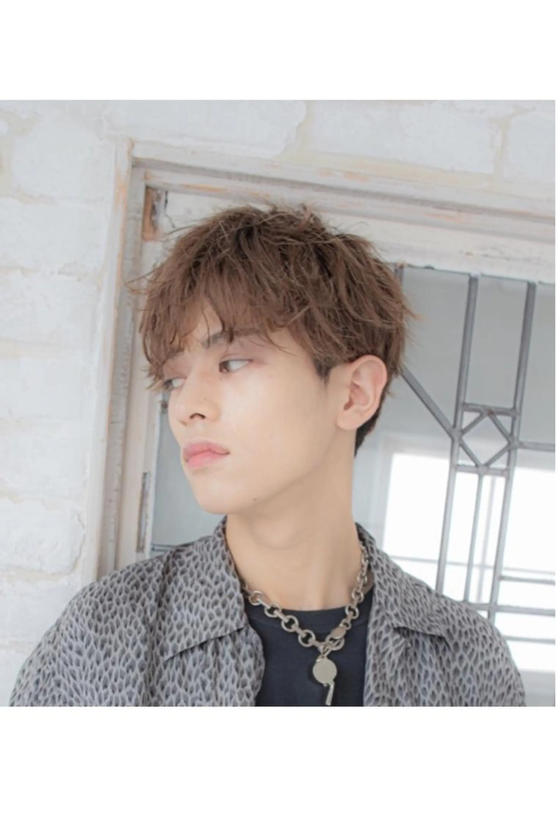 メンズ カット ヘアカラー Takahiro 髪質改善のヘアスタイル