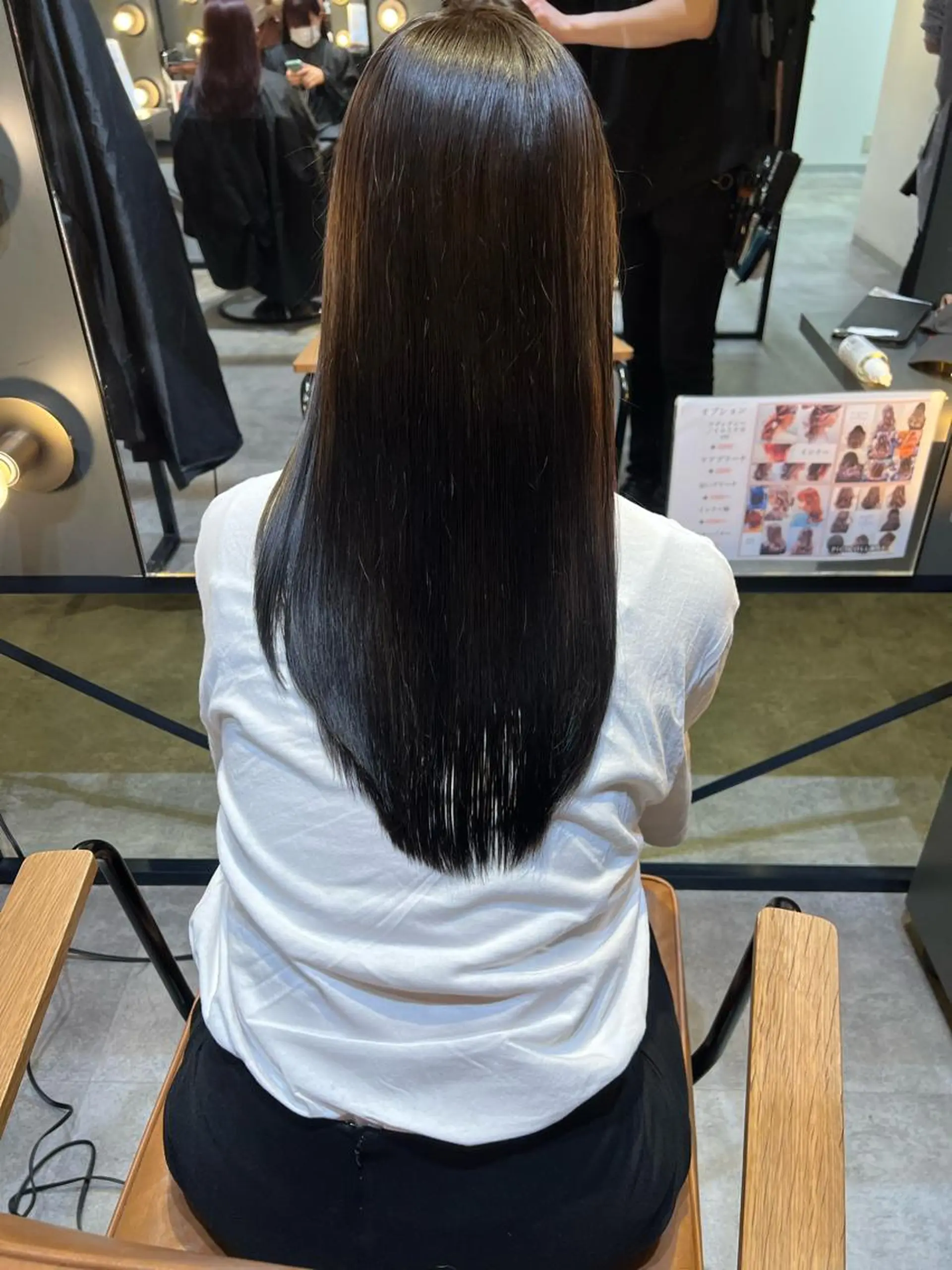 ロング 髪質改善ストレート Kantaのヘアスタイル