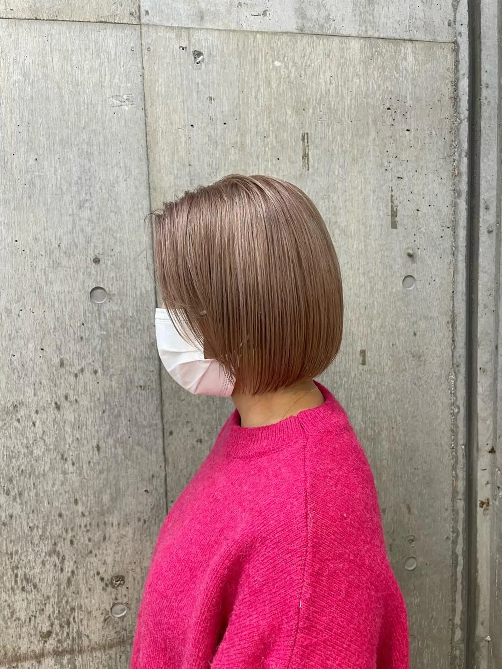 ミディアム カラー ベージュカラー ミルクティーベージュ cinq所属・ハイライトカラー ❤︎hirokoのヘアスタイル