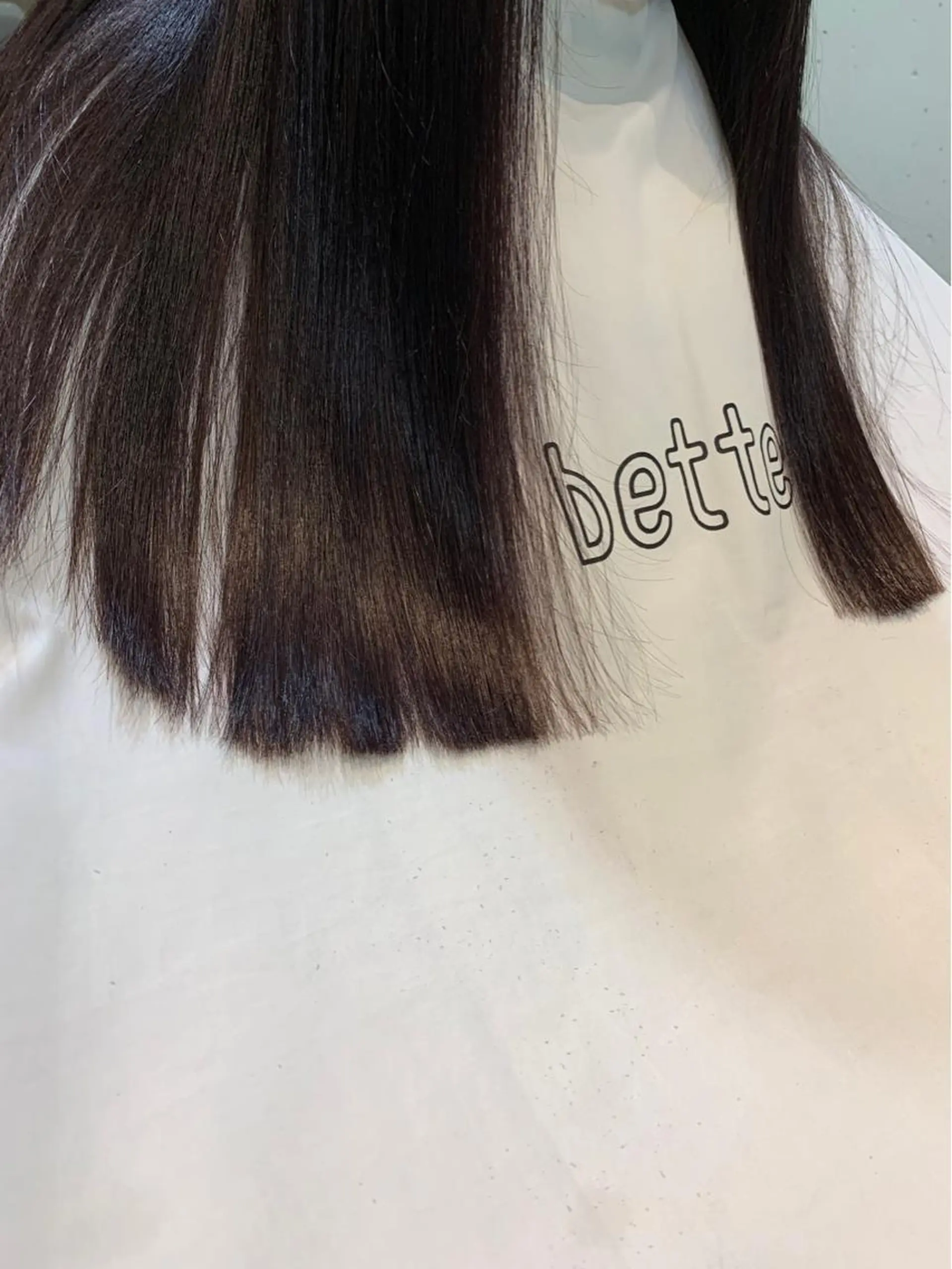 ロング カラー バイオレットカラー パーマ美容師 hanaのヘアスタイル