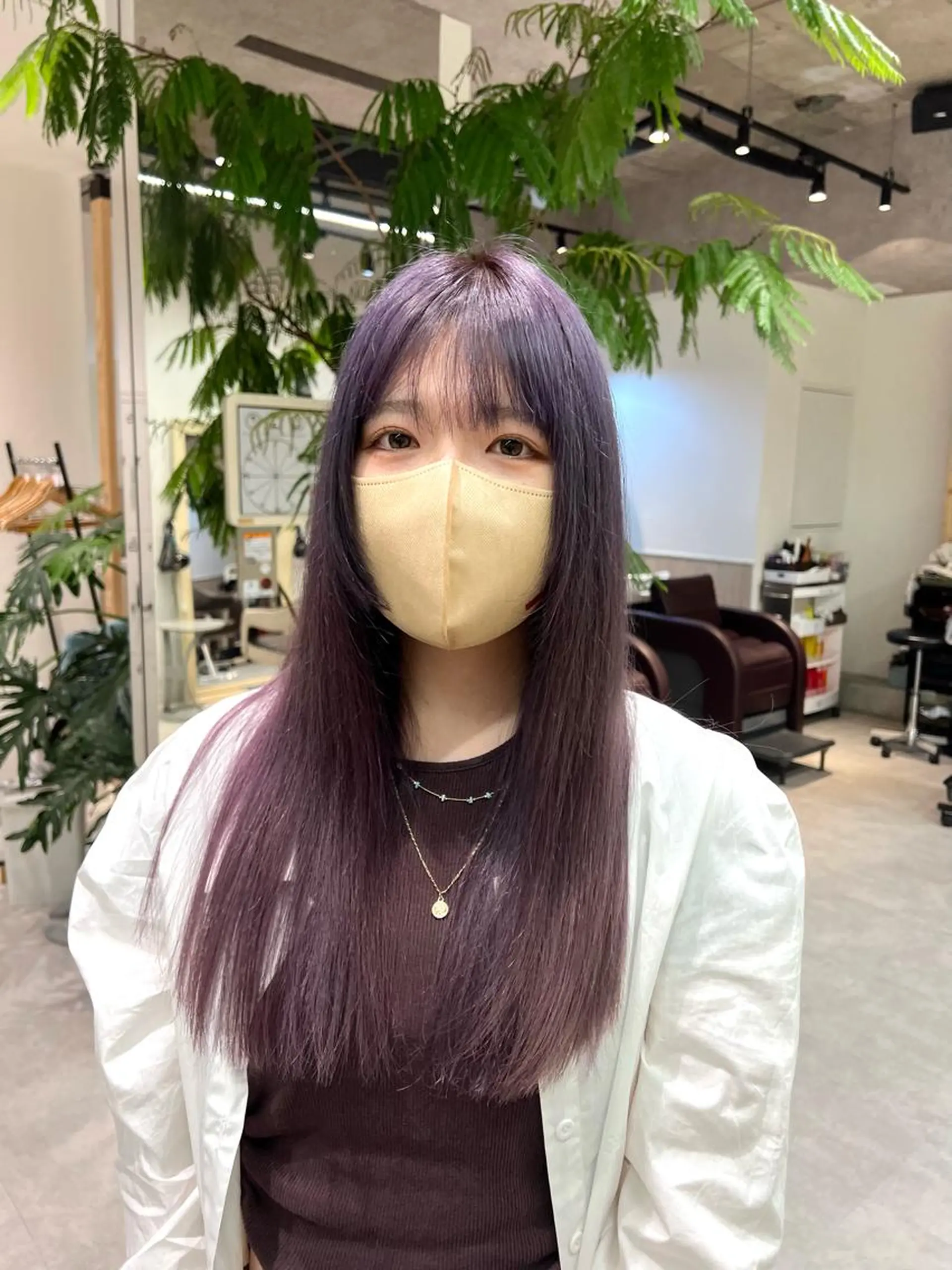 セミロング カラー グラデーションカラー カット ヘアカラー トリートメント 🍀お悩み改善憧れの 美髪　小林風雅のヘアスタイル