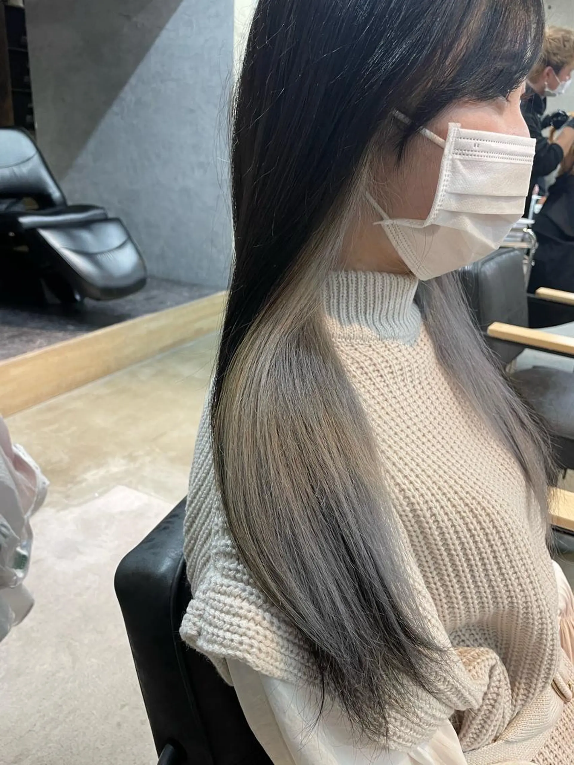 ロング カラー SEPHILE所属・メンズ韓国ヘア👹 KAJIのヘアスタイル