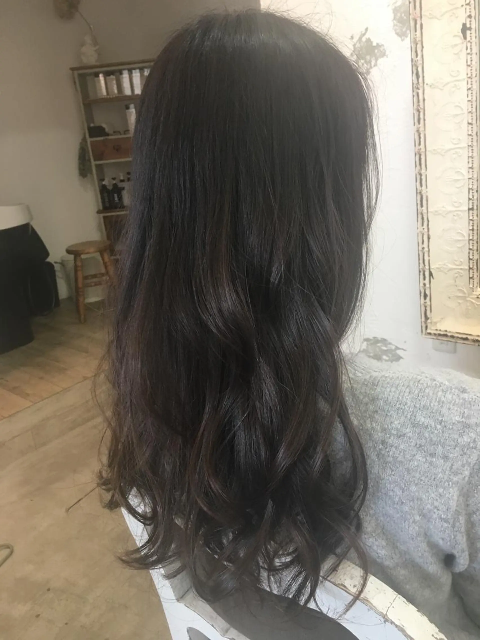 ロング カラー fio マナミのヘアスタイル