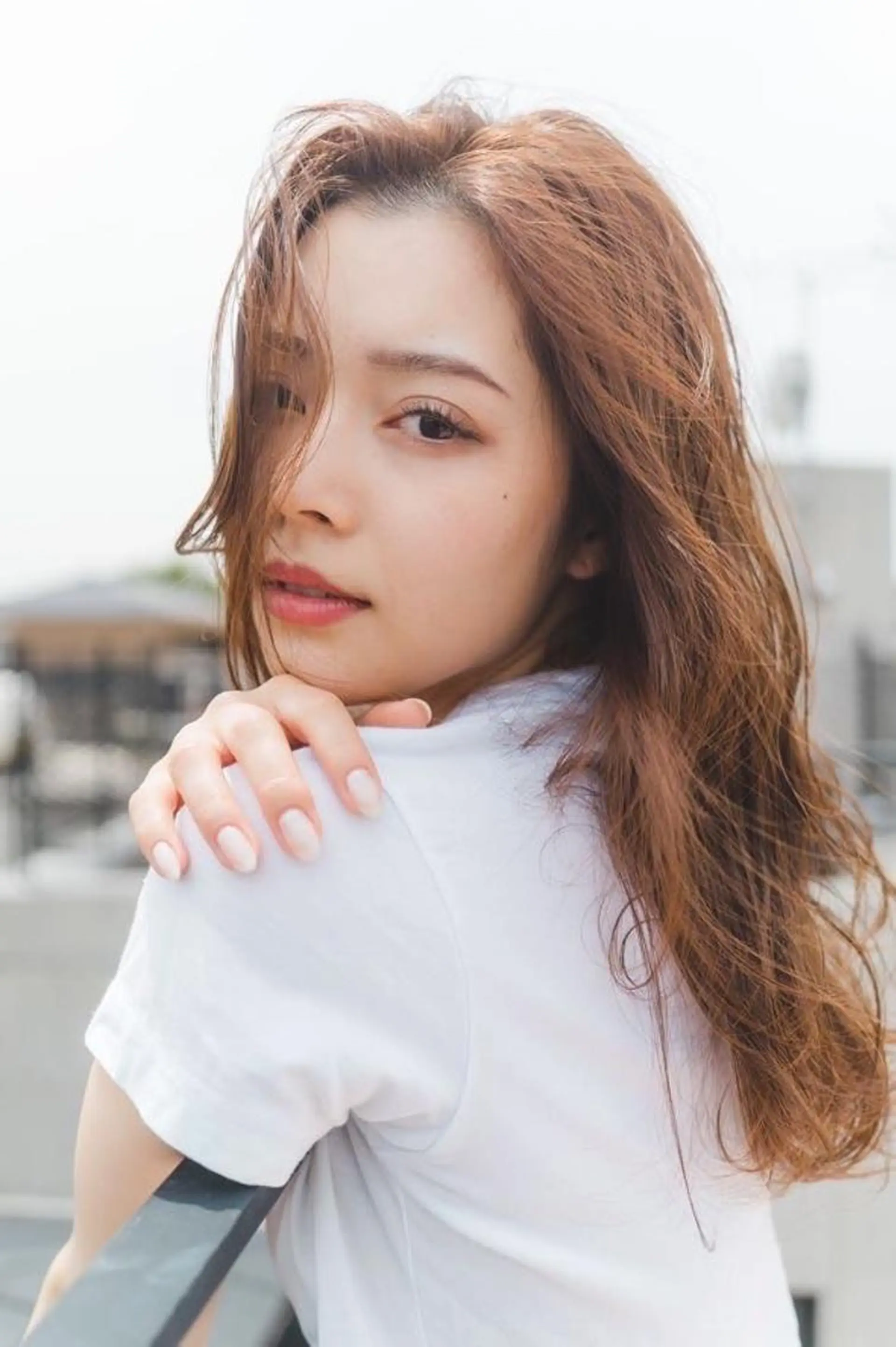 ロング カット ヘアカラー トリートメント 髪質改善 ami byAbsoのヘアスタイル