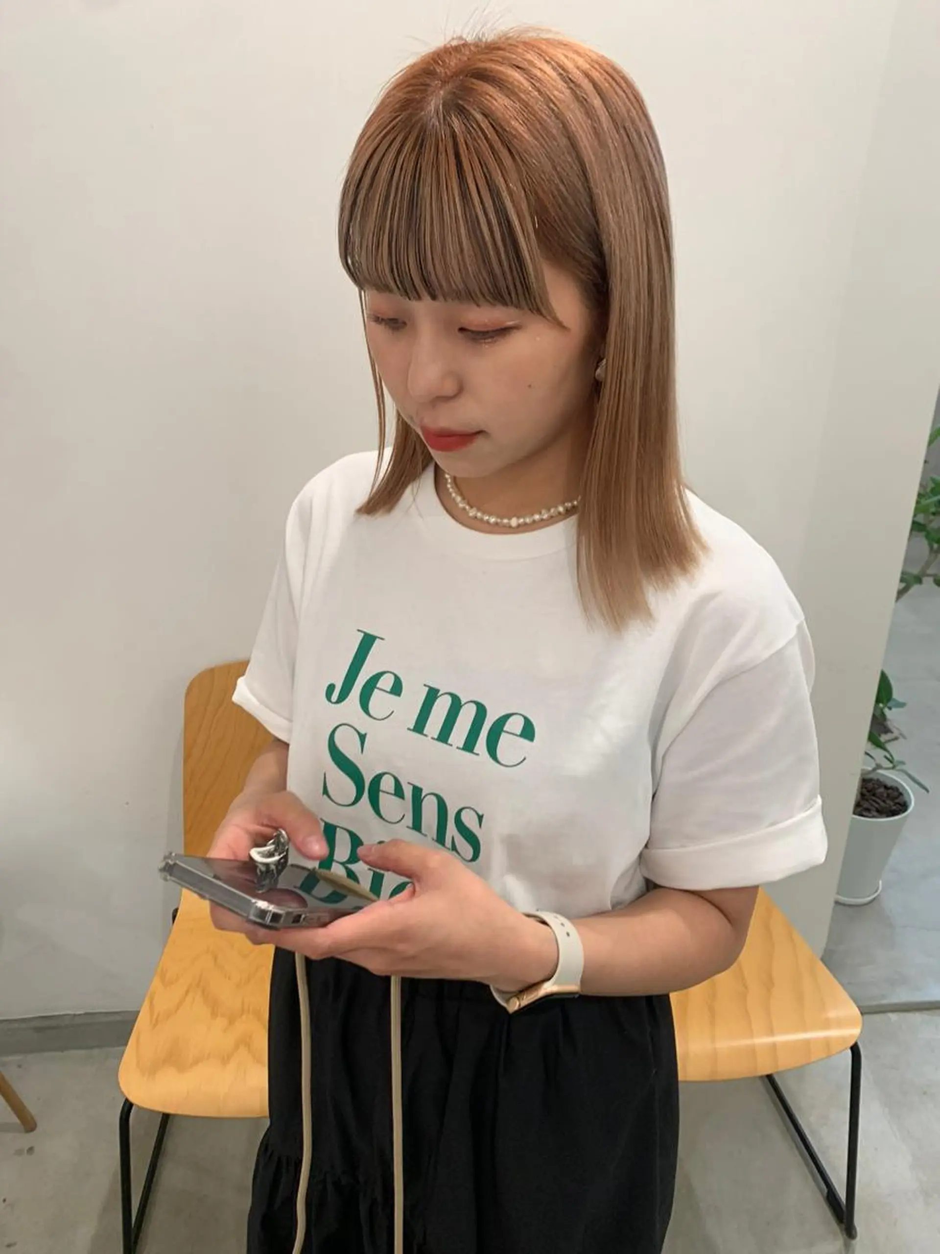 カラー ALLYS 渋谷店所属・最高級の艶のある カラーmei🎨のヘアスタイル