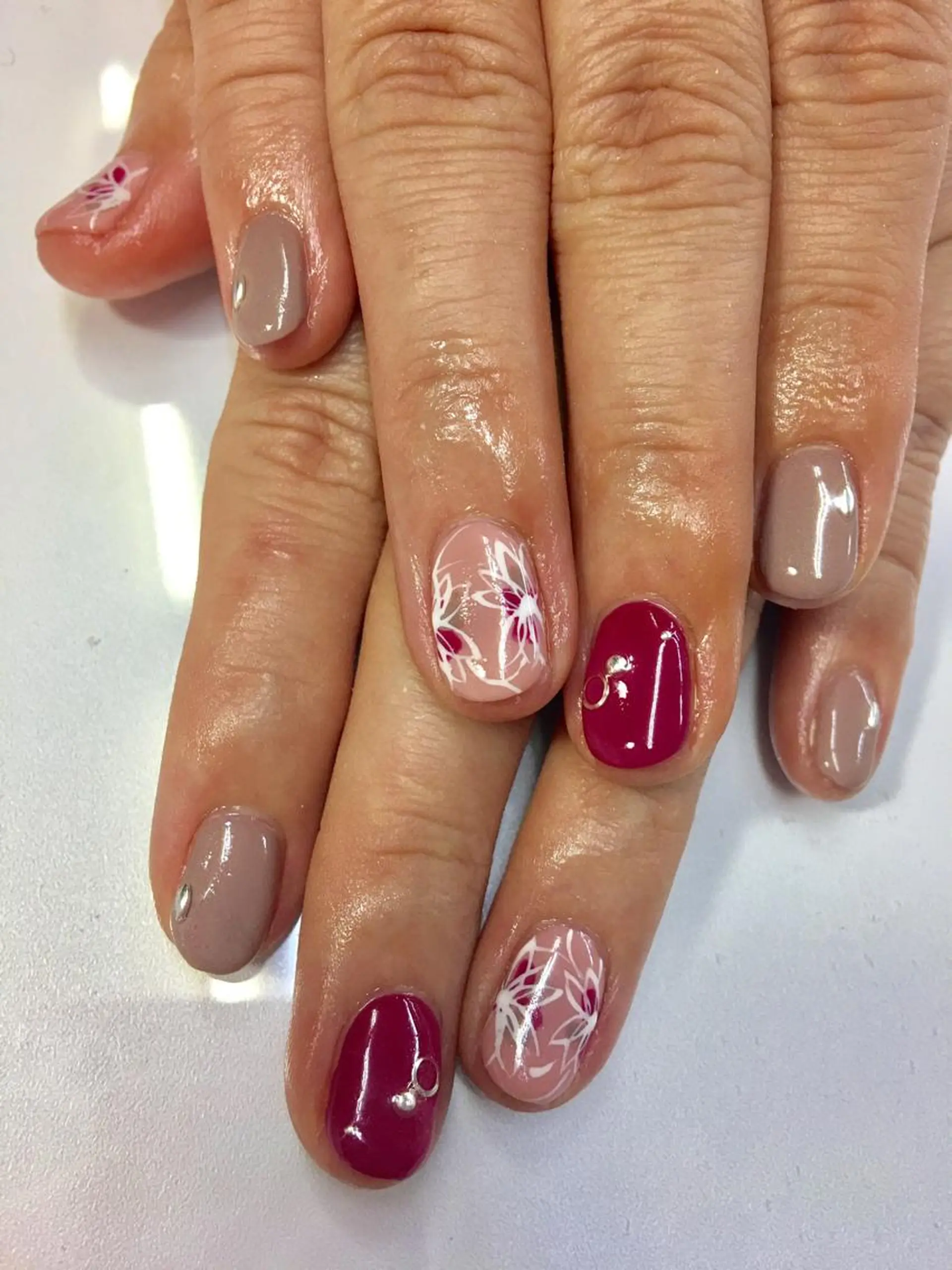 ネイル ハンドネイル Tocowaka マエダのネイルデザイン