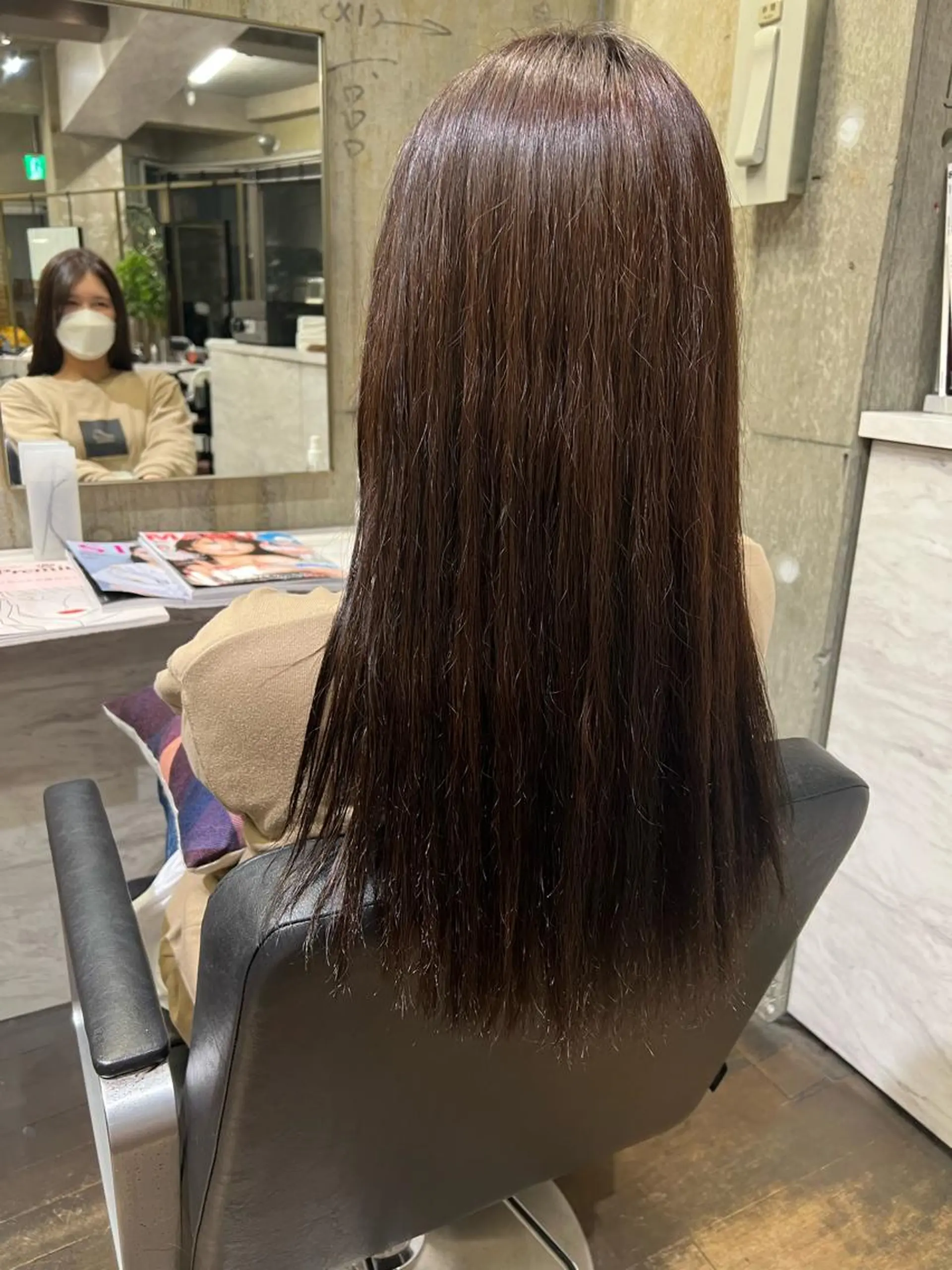 ロング くせ毛 ROBBY所属・松井美樹/似合わせ ガーリー・韓国のヘアスタイル