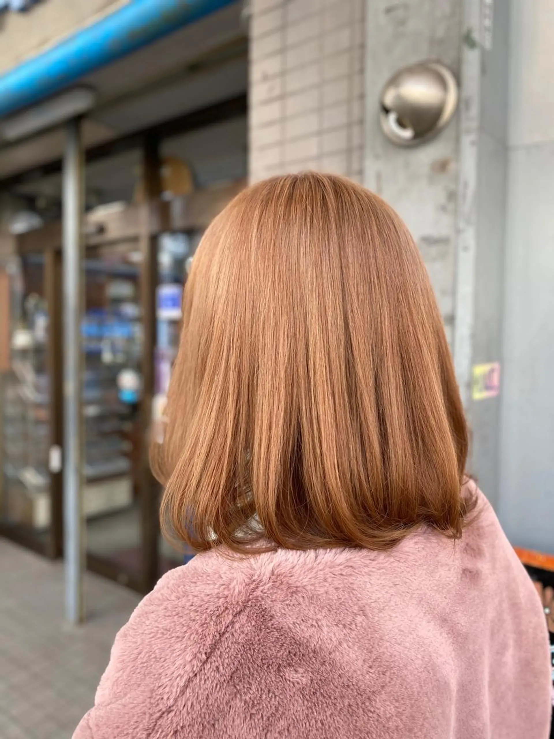 ミディアム ヘアカラー ゆぴ☾‪/推しカラー /ハイトーンのヘアスタイル