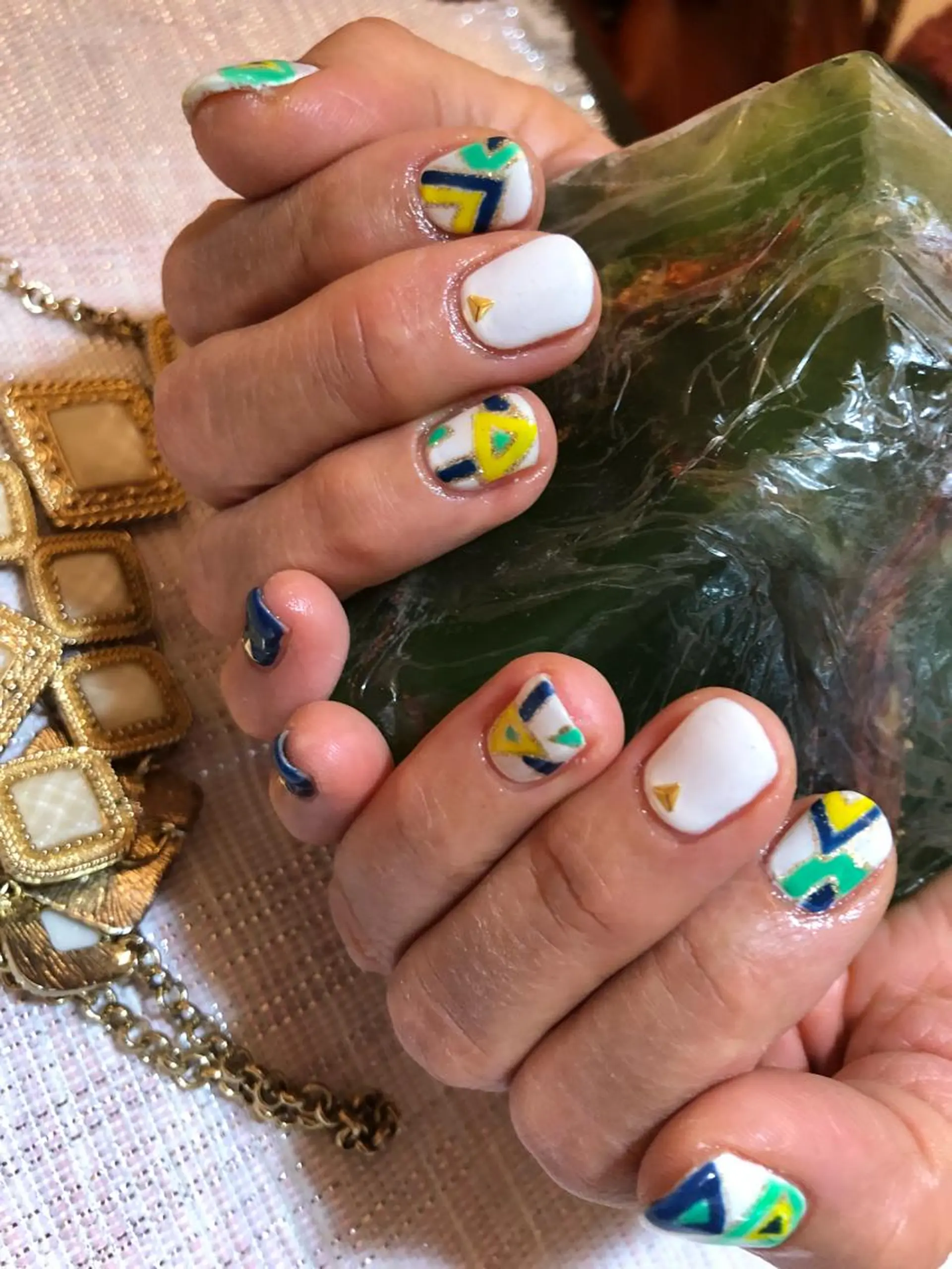 ショート ネイル プライベートサロン HA♥NAのマツエク・マツパデザイン