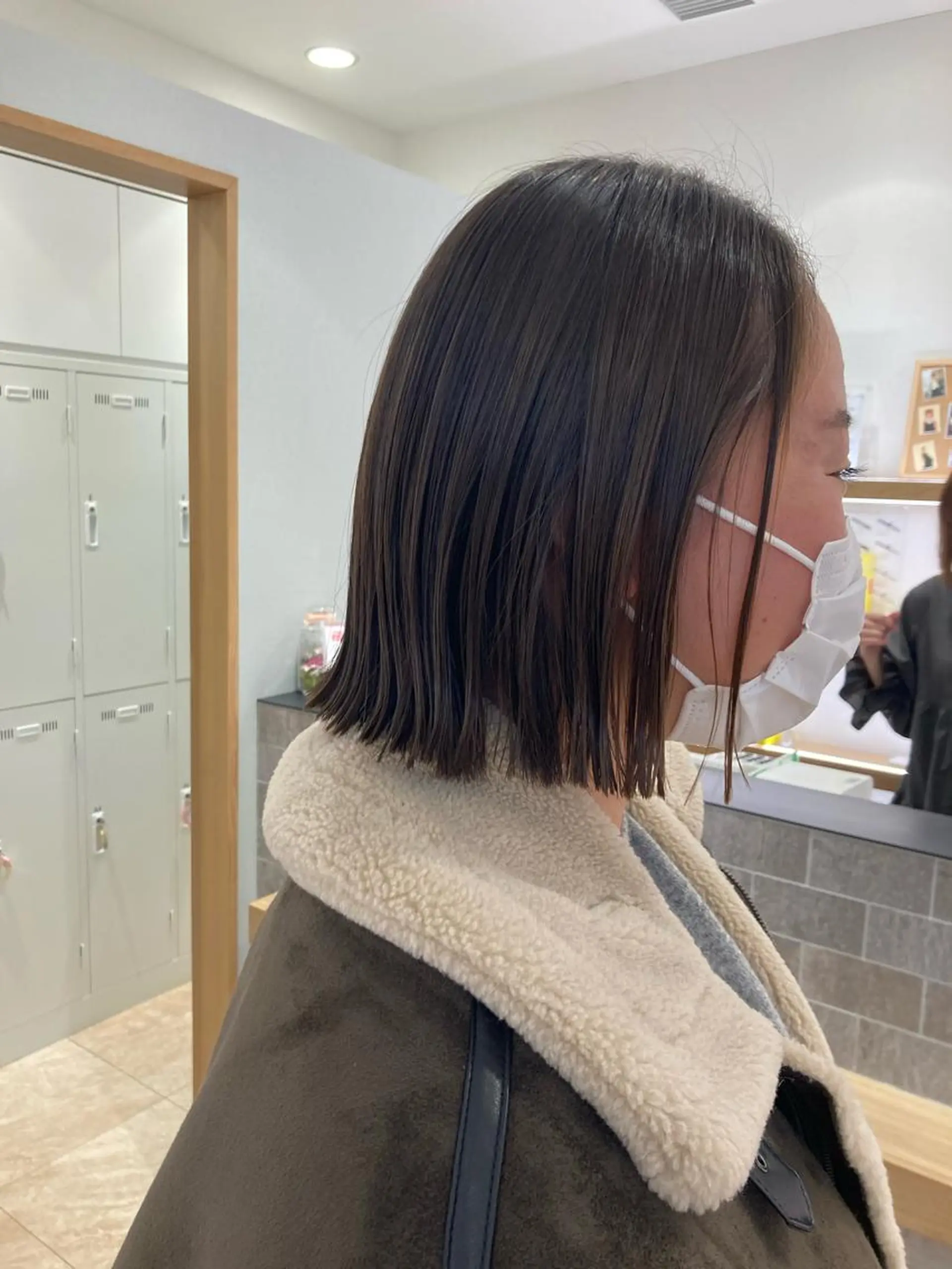 ショート ボブ 野村 さなみ✨ぱっつんボブのヘアスタイル