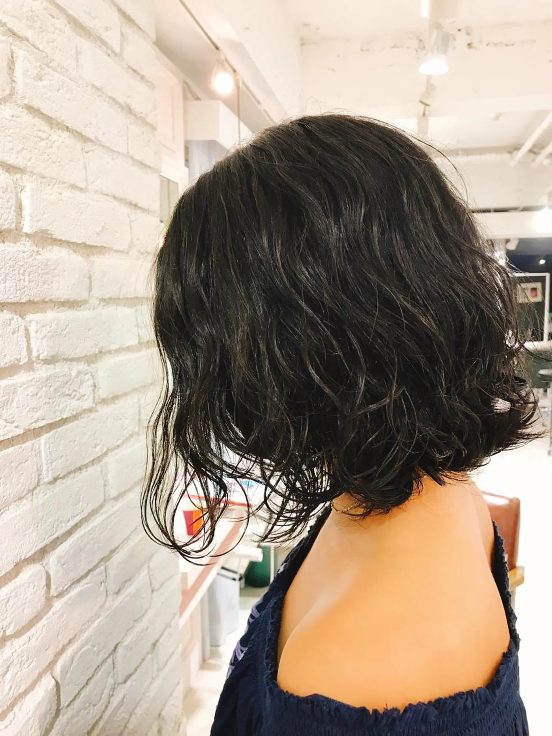 ミディアム カラー パーマ ヘアアレンジ メンズ キッズ マツエク・マツパ レイヤー＆カラー 人気美容師倉崎涼のヘアスタイル