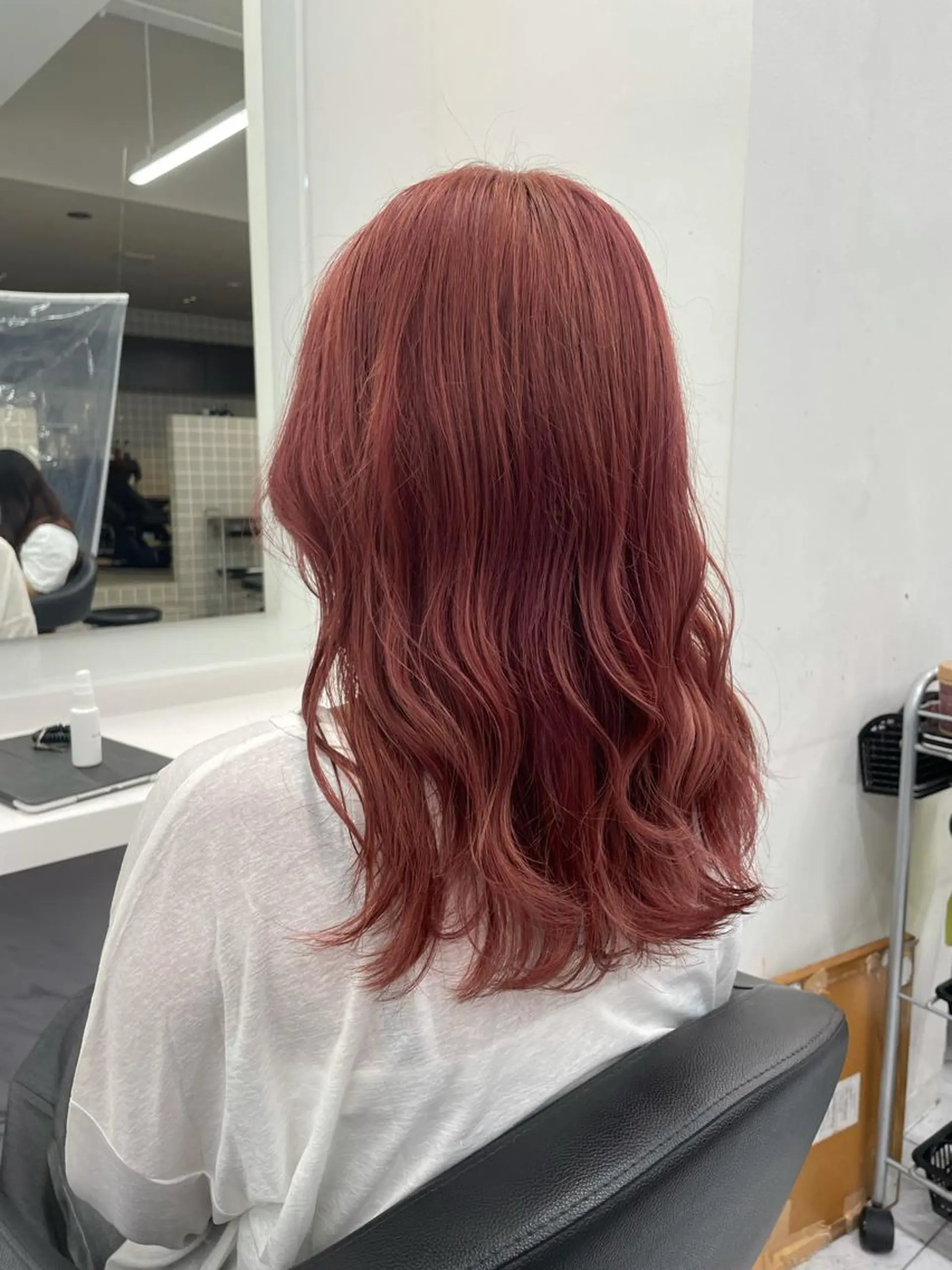 ロング カラー パーマ ヘアアレンジ メンズ キッズ ネイル マツエク・マツパ ヘアカラー トリートメント 🦋韓国風カラー🦋 こうせい原宿のヘアスタイル