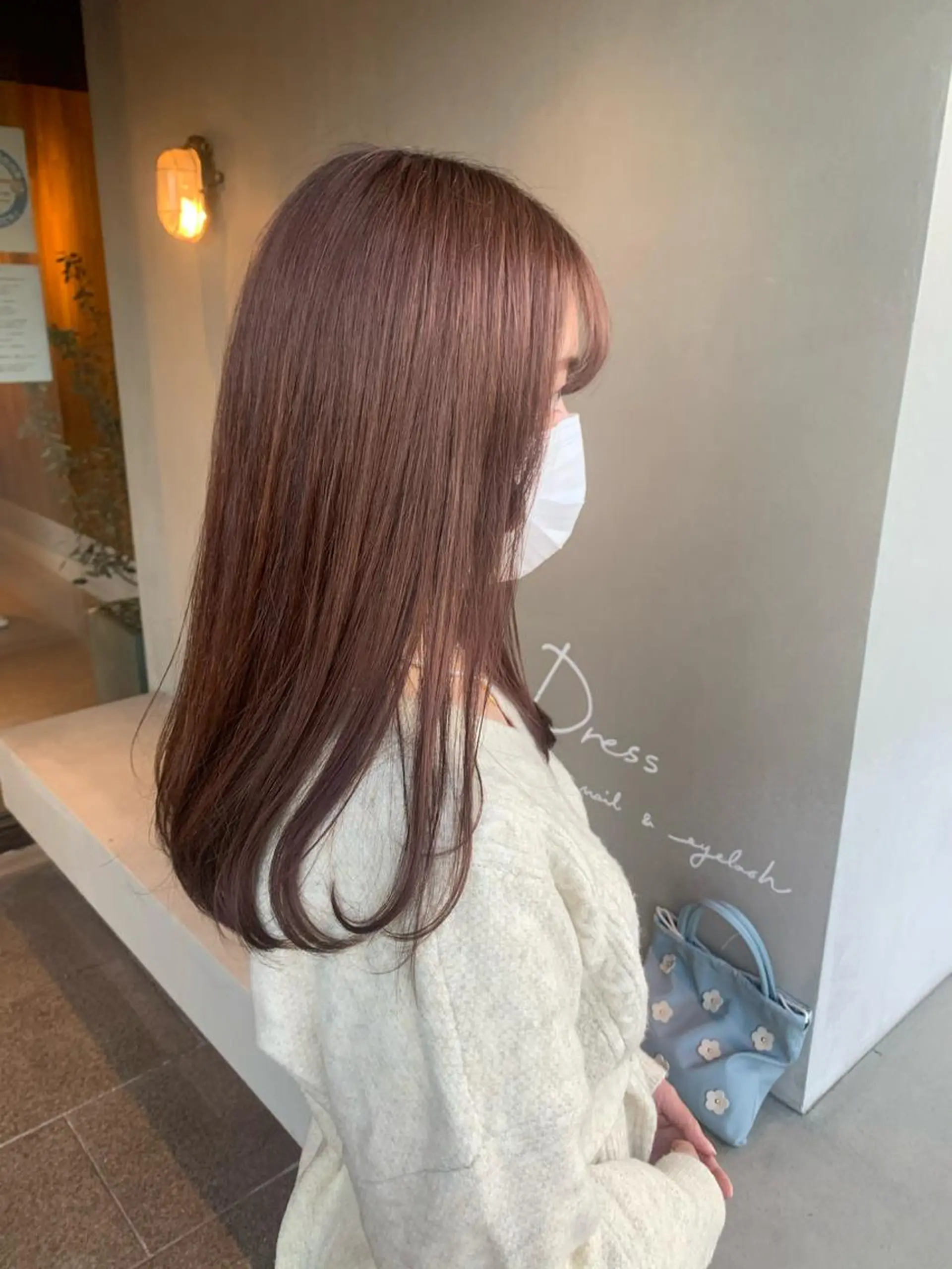 セミロング ブリーチ/アレンジ 天満/chihiroのヘアスタイル